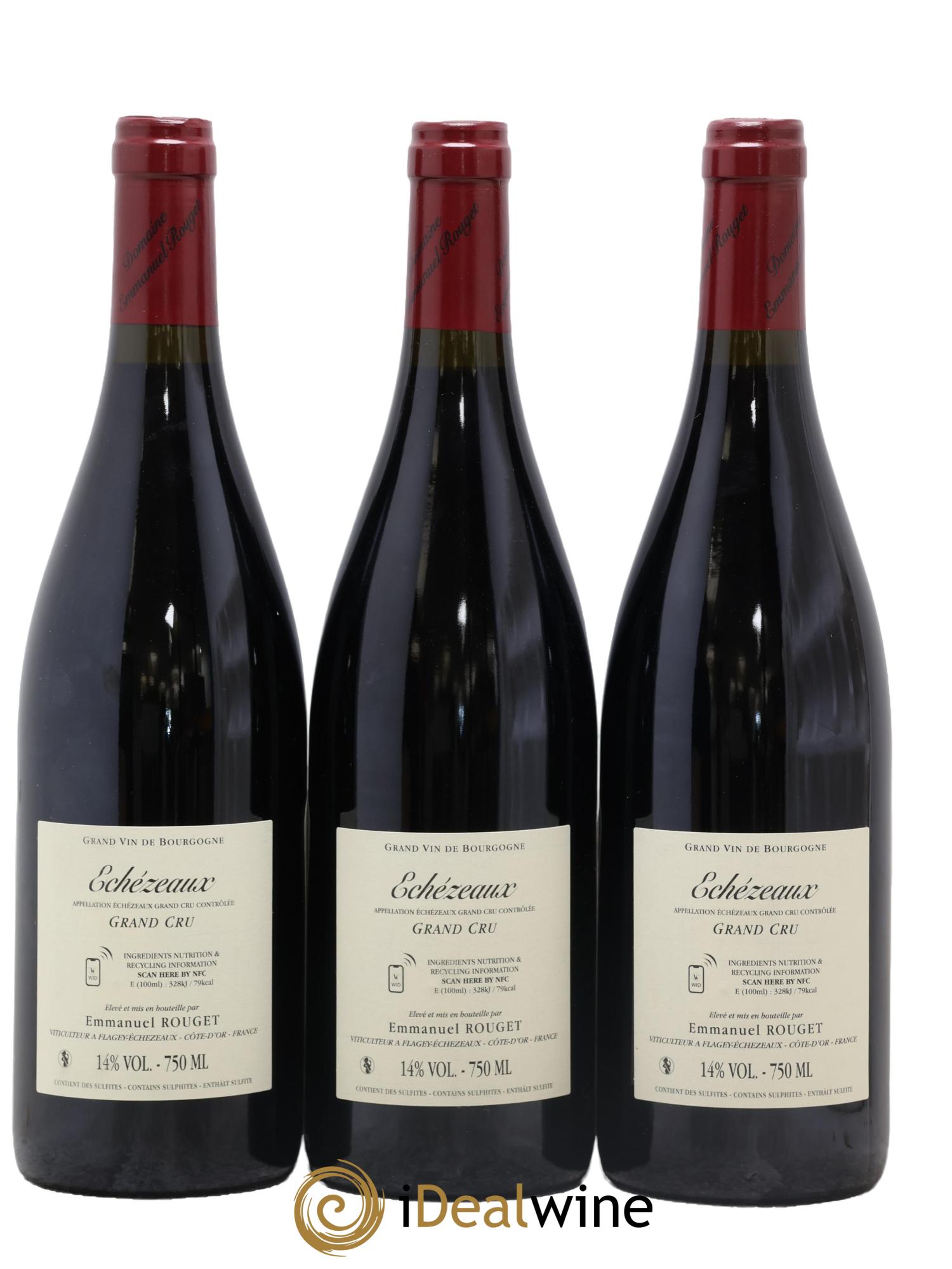 Echezeaux Grand Cru Emmanuel Rouget 2023 - Lot de 3 bouteilles - 1
