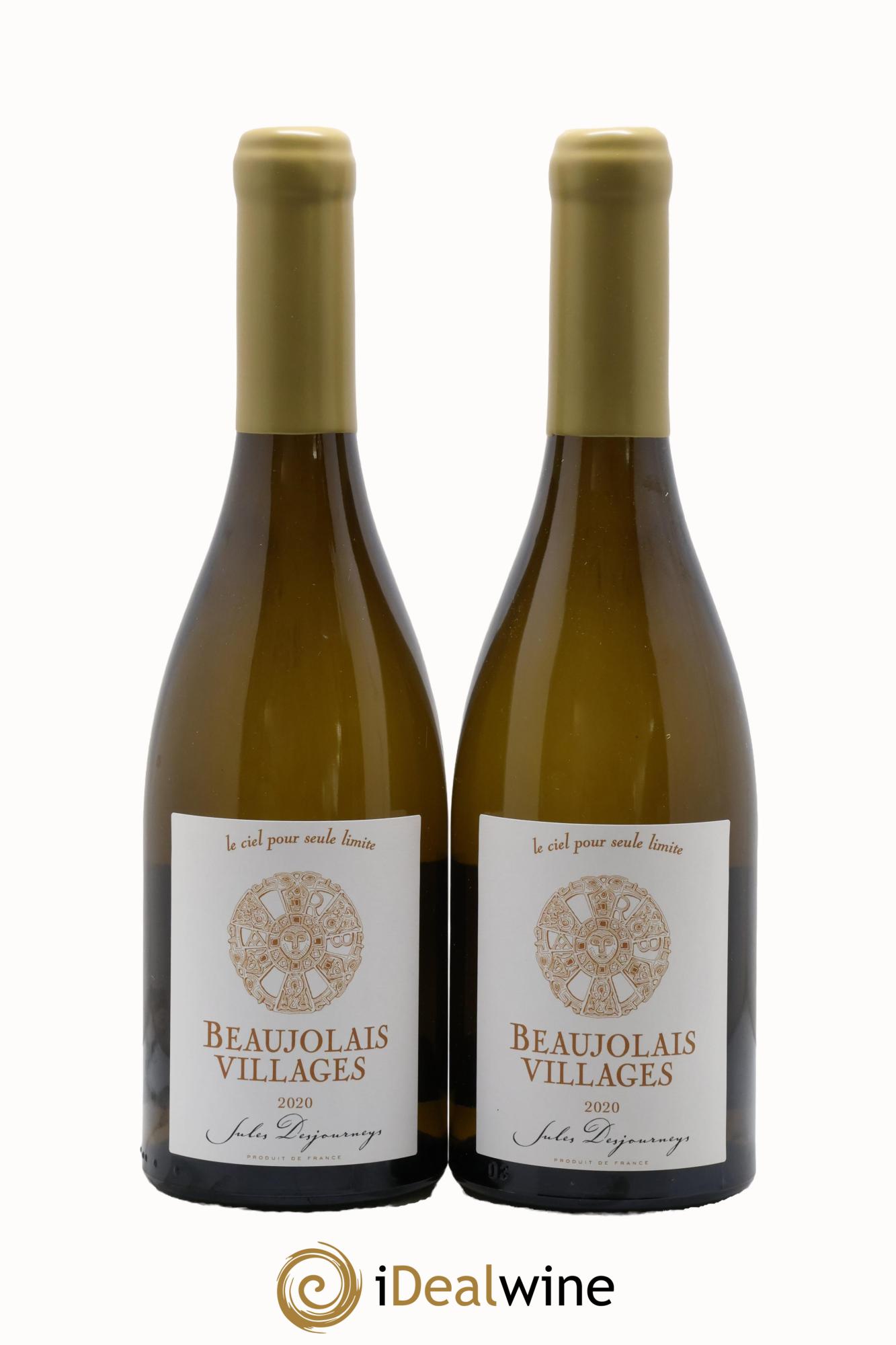 Beaujolais-Villages Jules Desjourneys 2020 - Lot de 2 bouteilles - 0