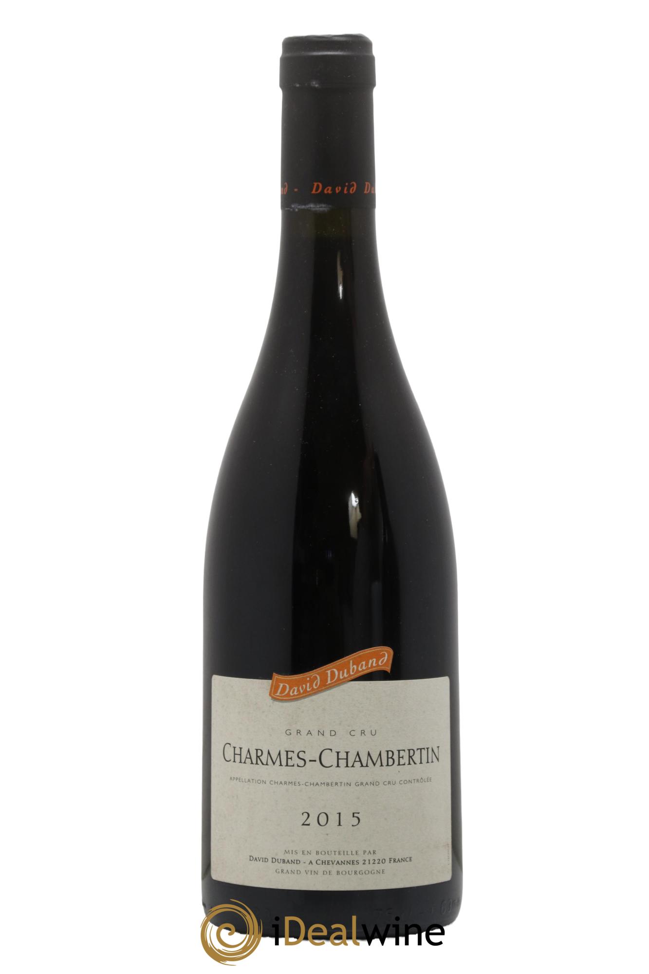 Charmes-Chambertin Grand Cru David Duband (Domaine) 2015 - Posten von 1 Flasche - 0