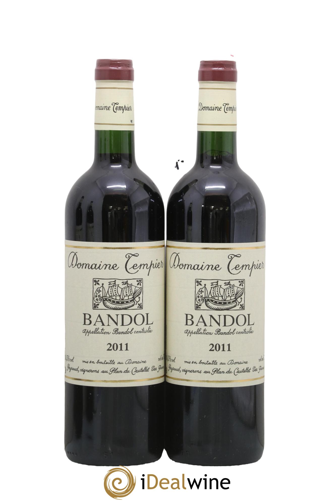Bandol Domaine Tempier Famille Peyraud 2011 - Lot de 2 bouteilles - 0