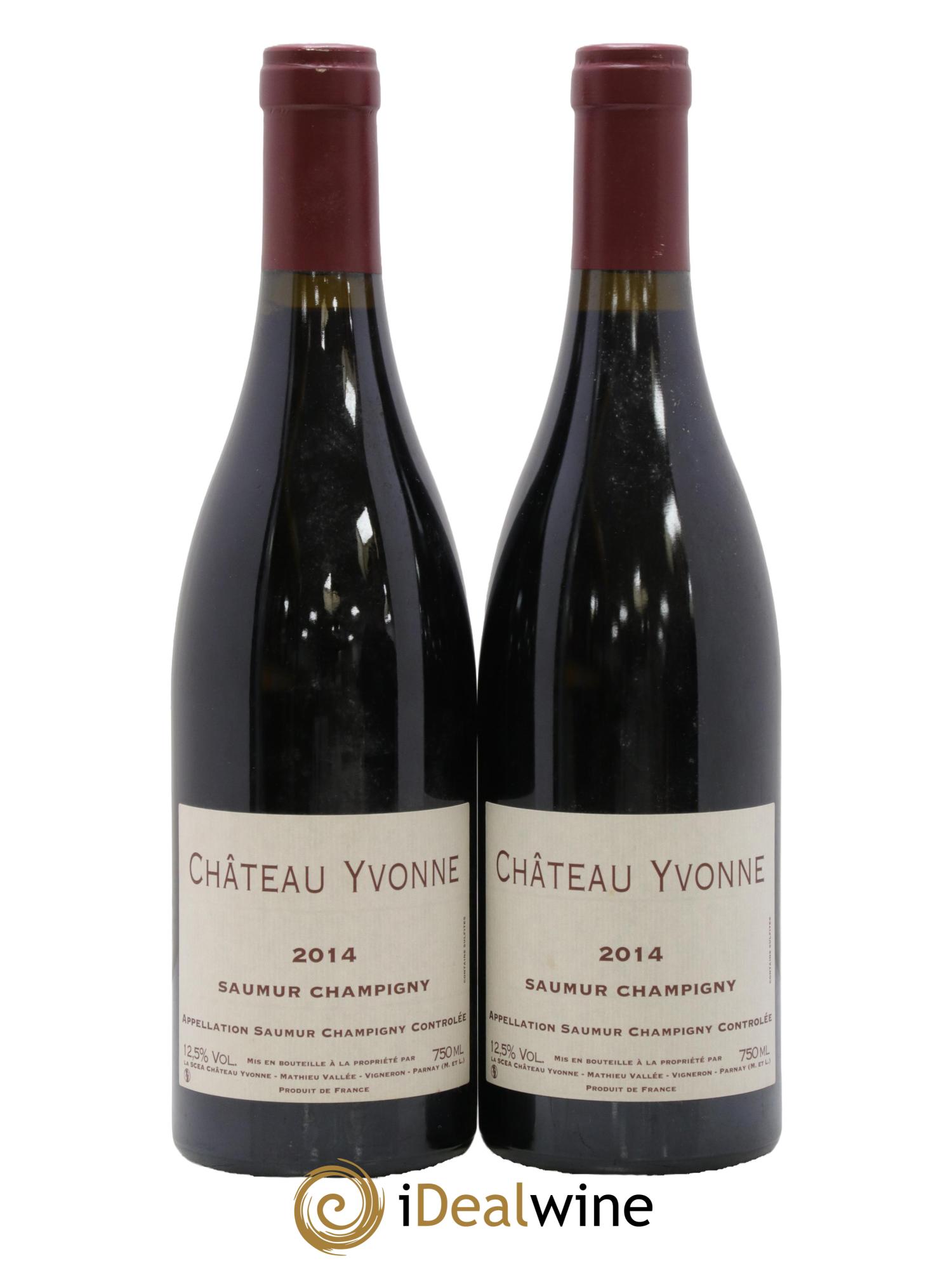 Saumur-Champigny Château Yvonne 2014 - Lot de 2 bouteilles - 0