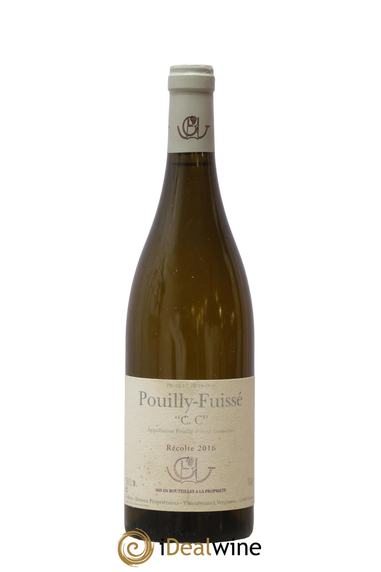 Pouilly-Fuissé C.C. Guffens-Heynen 2016 - Lot of 1 bottle - 0