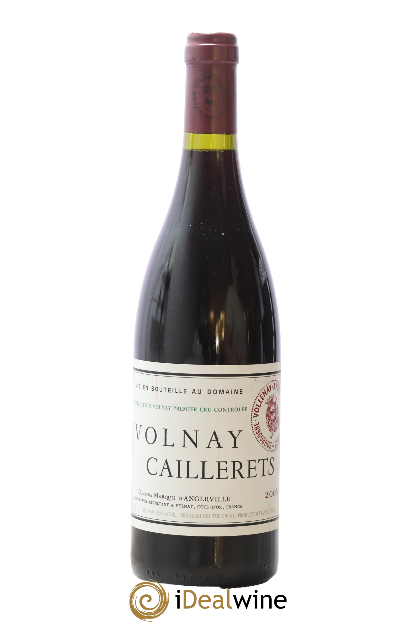 Volnay 1er Cru Caillerets Marquis d'Angerville (Domaine) 2003 - Lot de 1 bouteille - 0