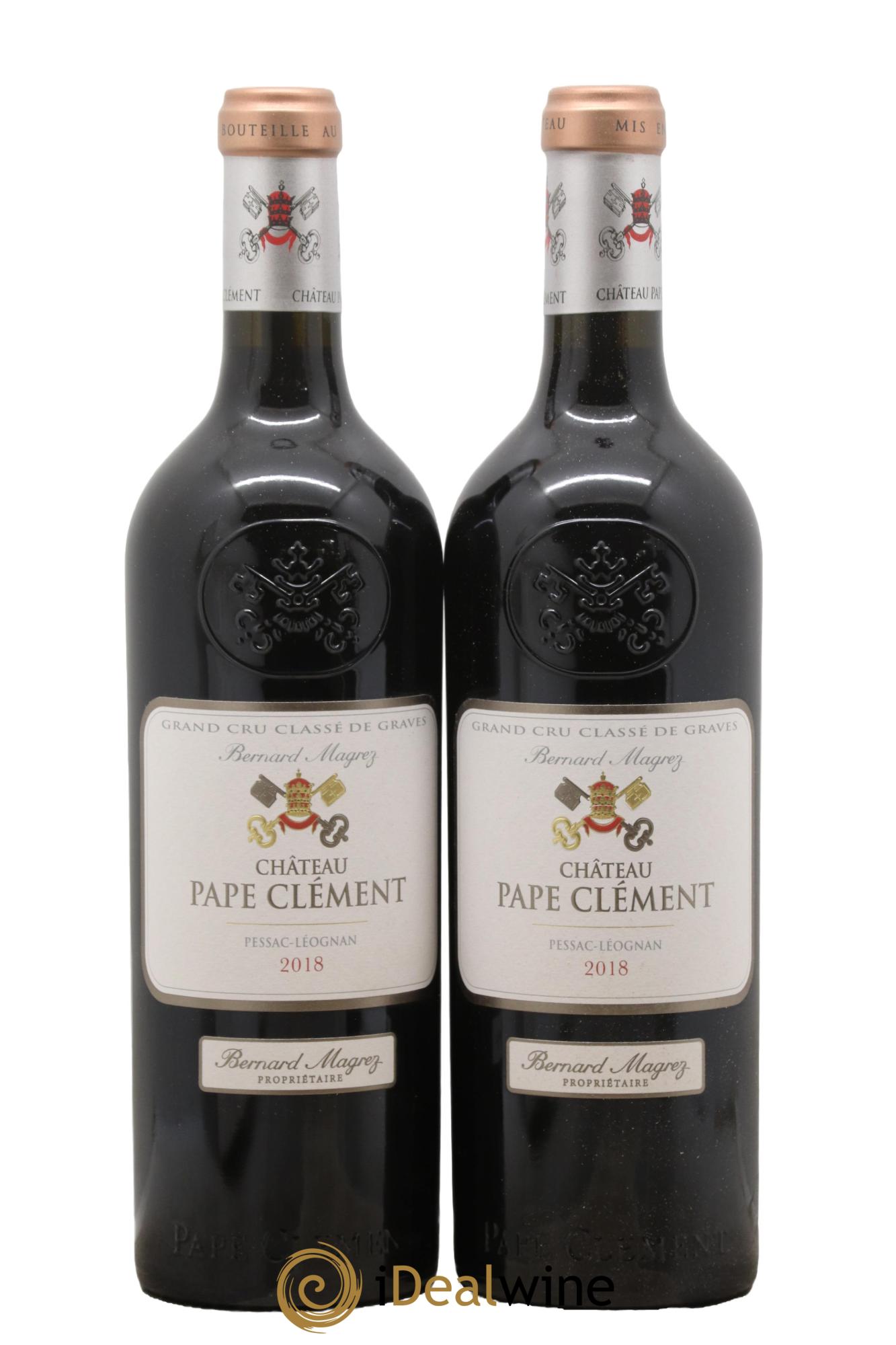 Château Pape Clément Cru Classé de Graves 2018 - Posten von 2 Flaschen - 0