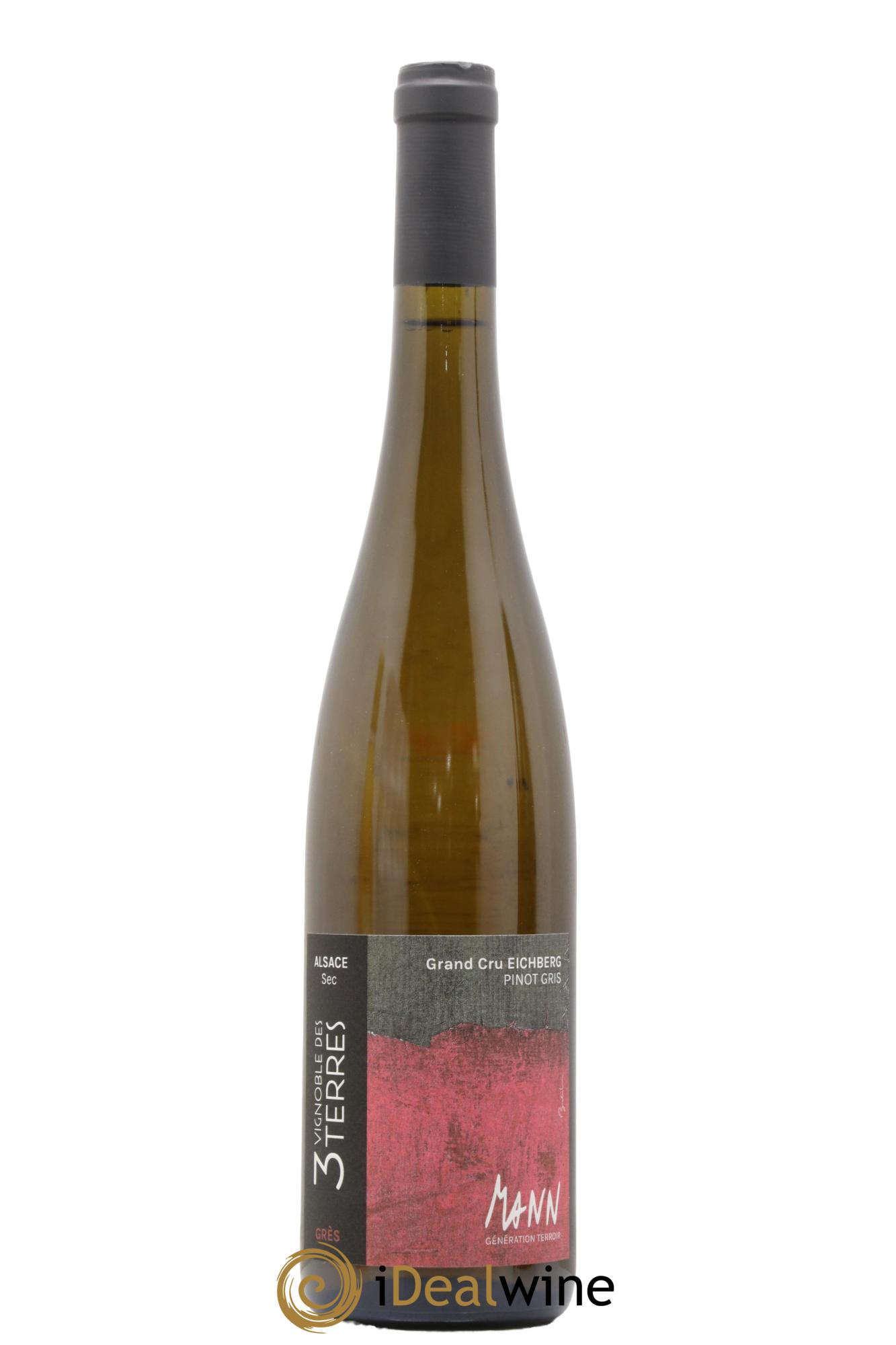 Alsace Grand Cru Pinot Gris Eichberg Vignoble Des 3 Terres Domaine Mann 2018 - Posten von 1 Flasche - 0