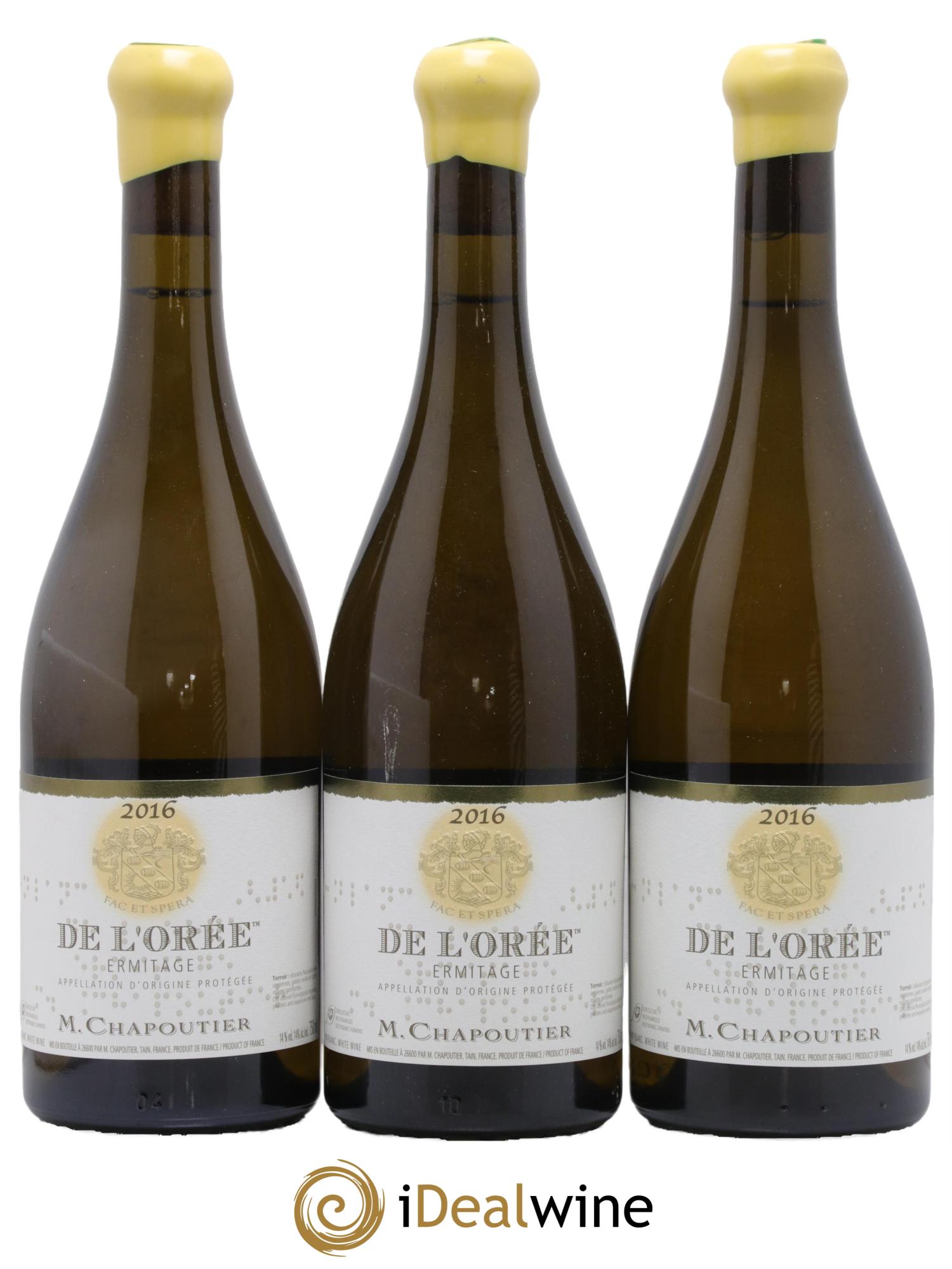 Hermitage Ermitage de l'Orée Chapoutier 2016 - Lot de 6 bouteilles - 2