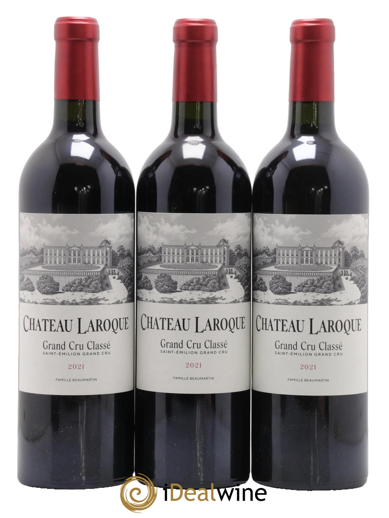 Château Laroque Grand Cru Classé 2021 - Lot of 12 bottles - 3