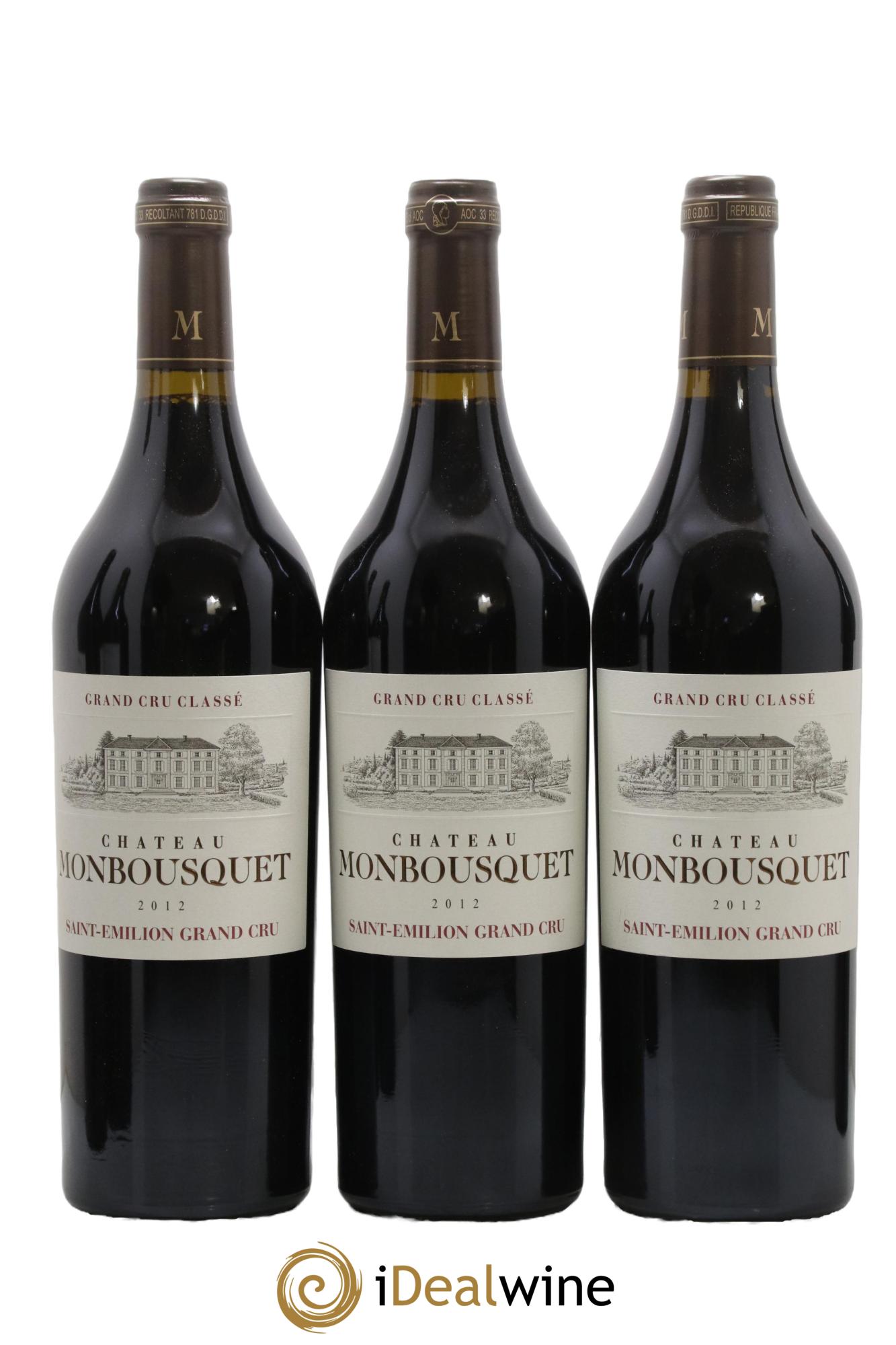 Château Monbousquet Grand Cru Classé 2012 - Lot de 12 bouteilles - 2