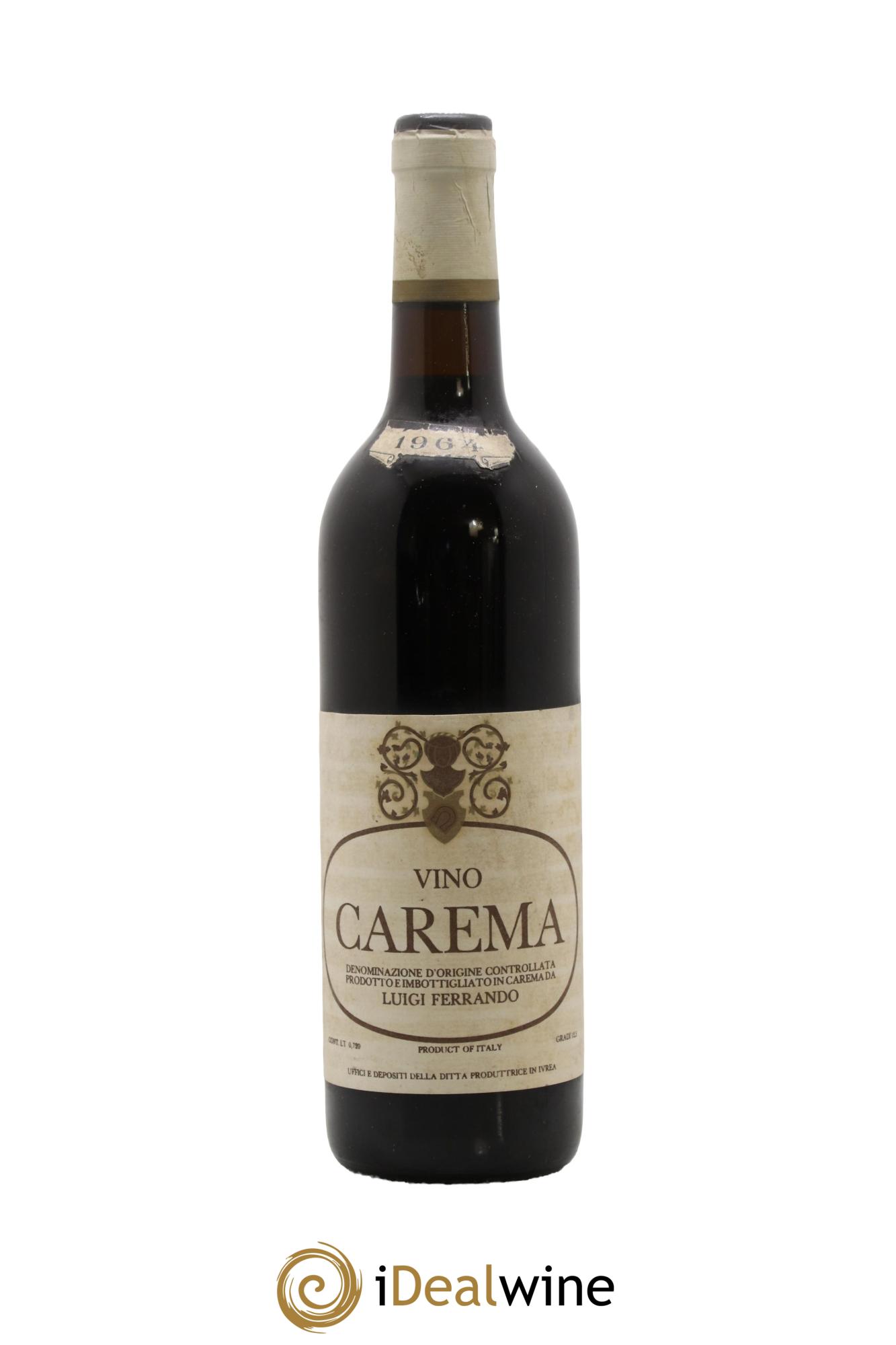 Italie Carema Luigi Ferrando 1964 - Lot of 1 bottle - 0