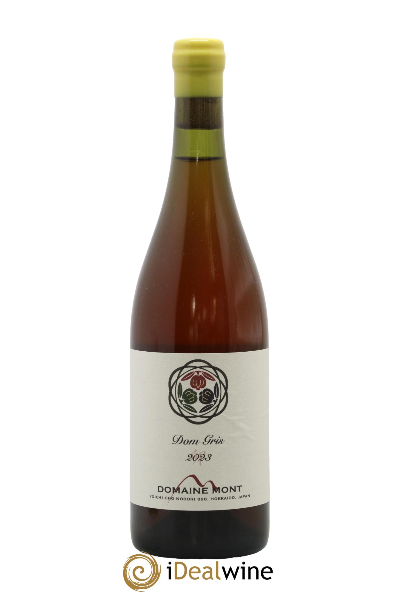 Vins Etrangers Japon Pinot Gris Dom Gris Domaine Mont 2023 - Lot de 1 bouteille - 0