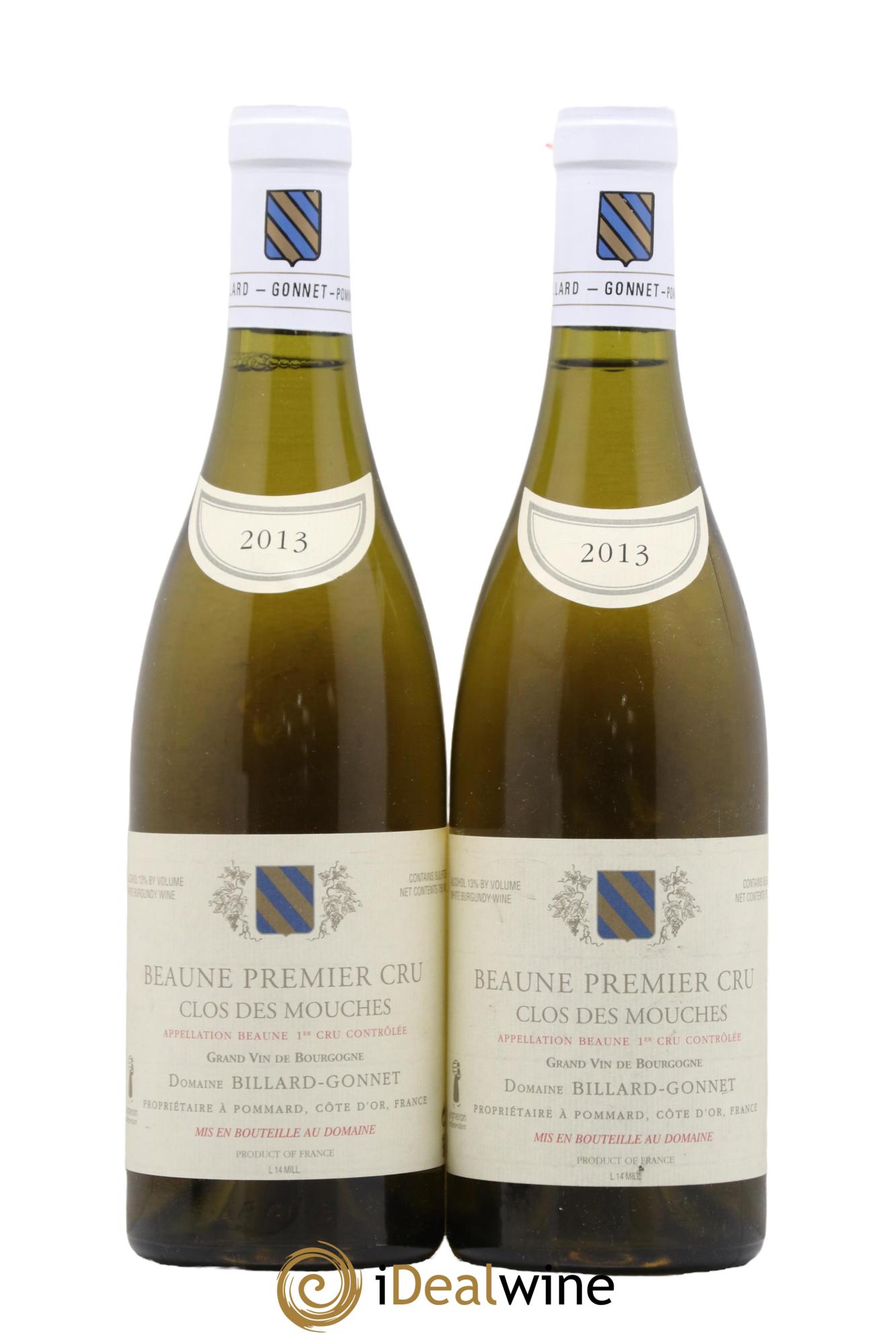 Beaune 1er Cru Clos des Mouches Billard-Gonnet 2013 - Lot de 2 bouteilles - 0