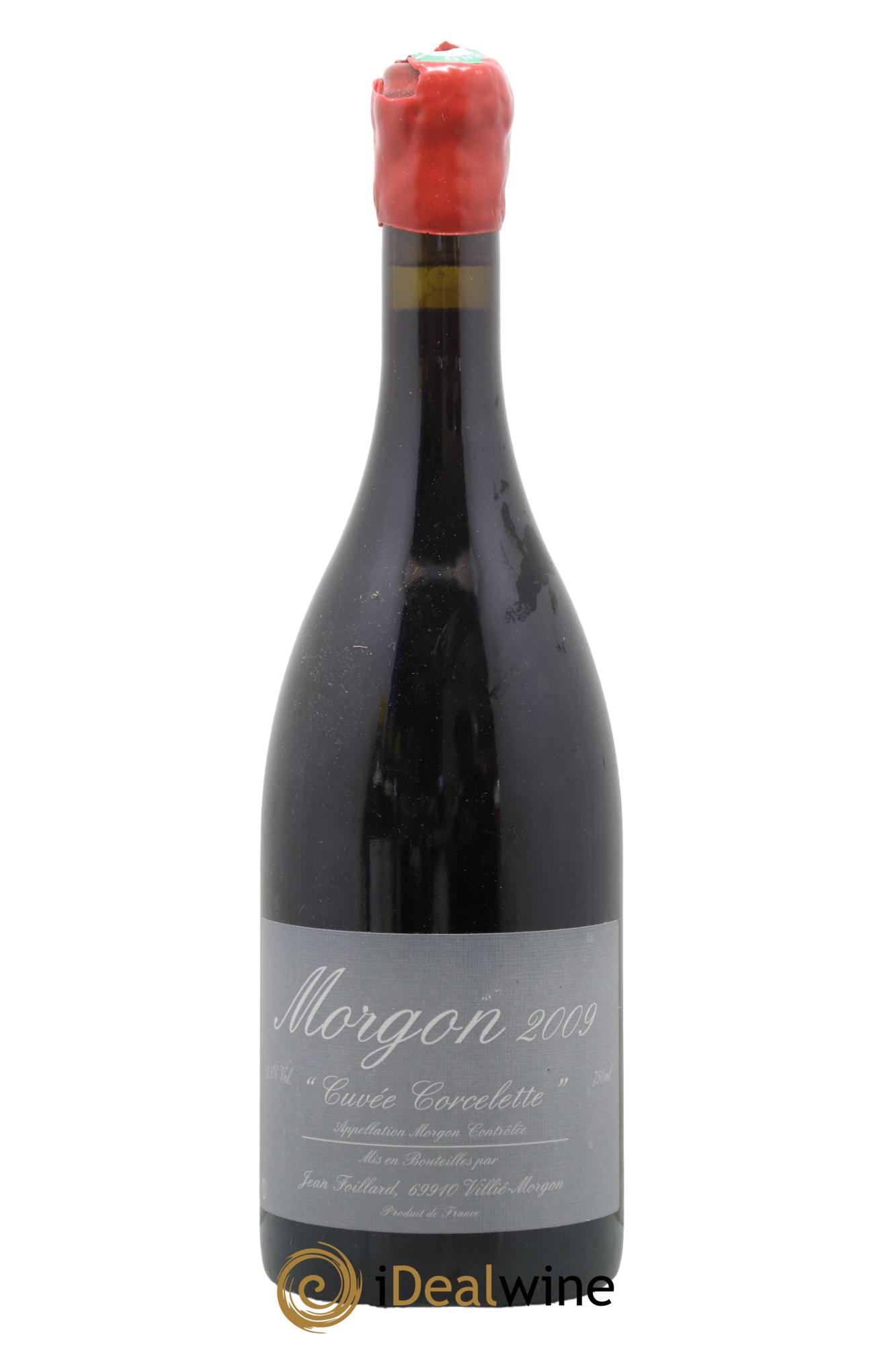 Morgon Corcelette Jean Foillard 2009 - Lot de 1 bouteille - 0