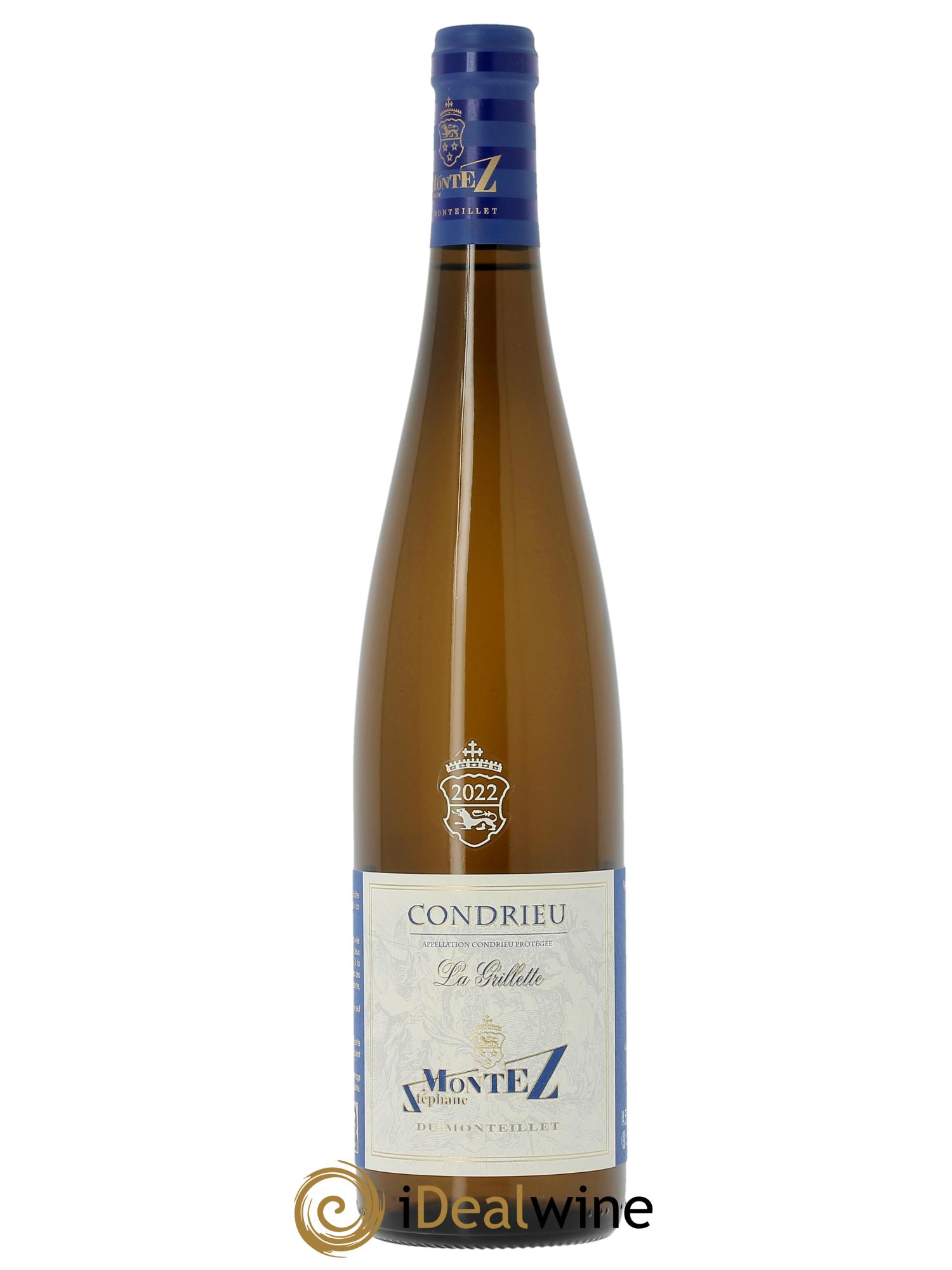 Condrieu La Grillette Monteillet (Domaine du) - Stéphane Montez  2022 - Lot de 1 bouteille - 0