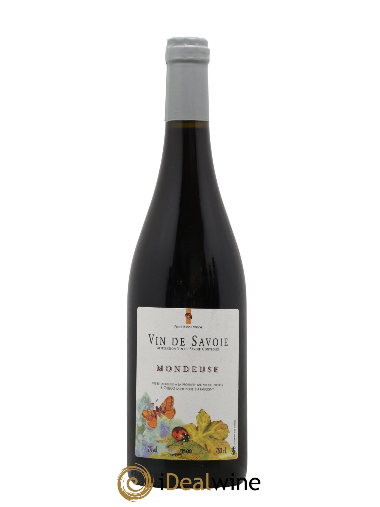 Vin de Savoie Mondeuse Domaine Michel Bufflier 2016 - Lot de 1 bouteille - 0