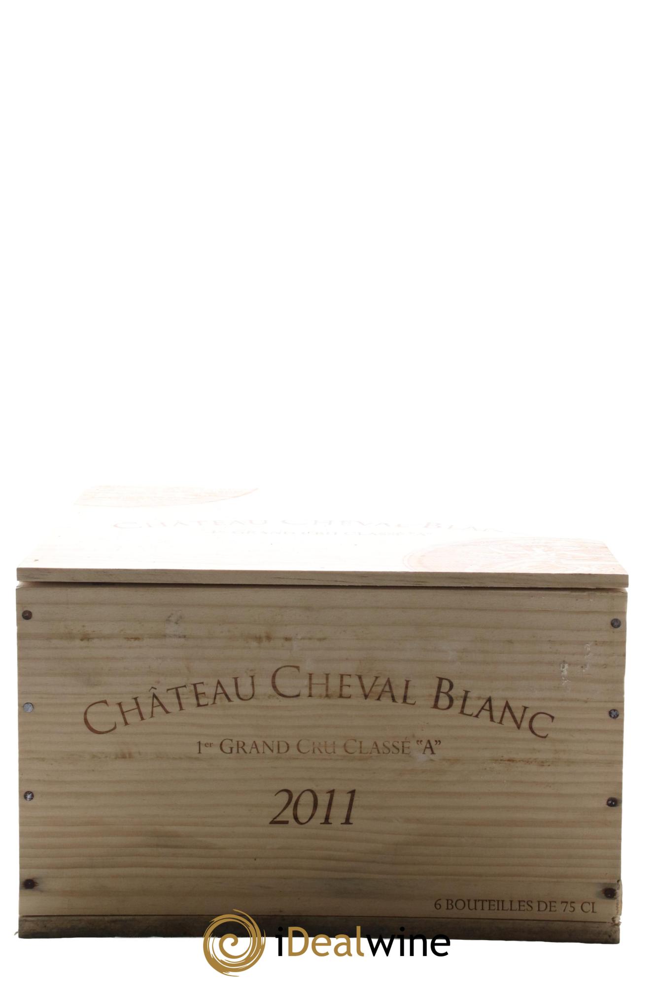 Château Cheval Blanc 1er Grand Cru Classé A 2011 - Lot of 6 bottles - 6