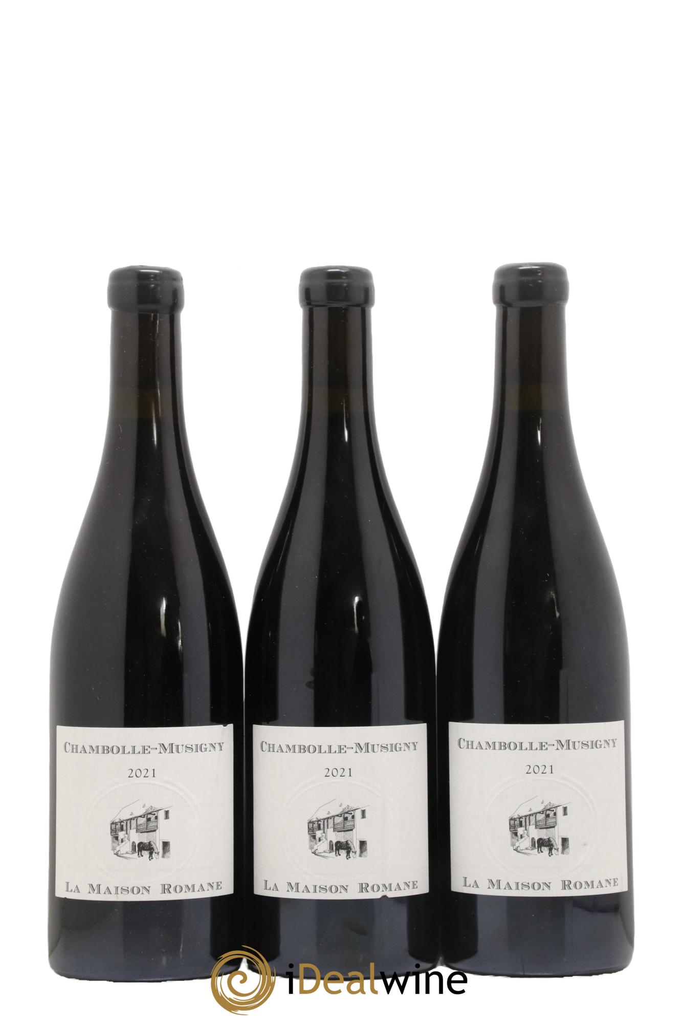 Chambolle-Musigny Maison Romane 2021 - Lot de 3 bouteilles - 0