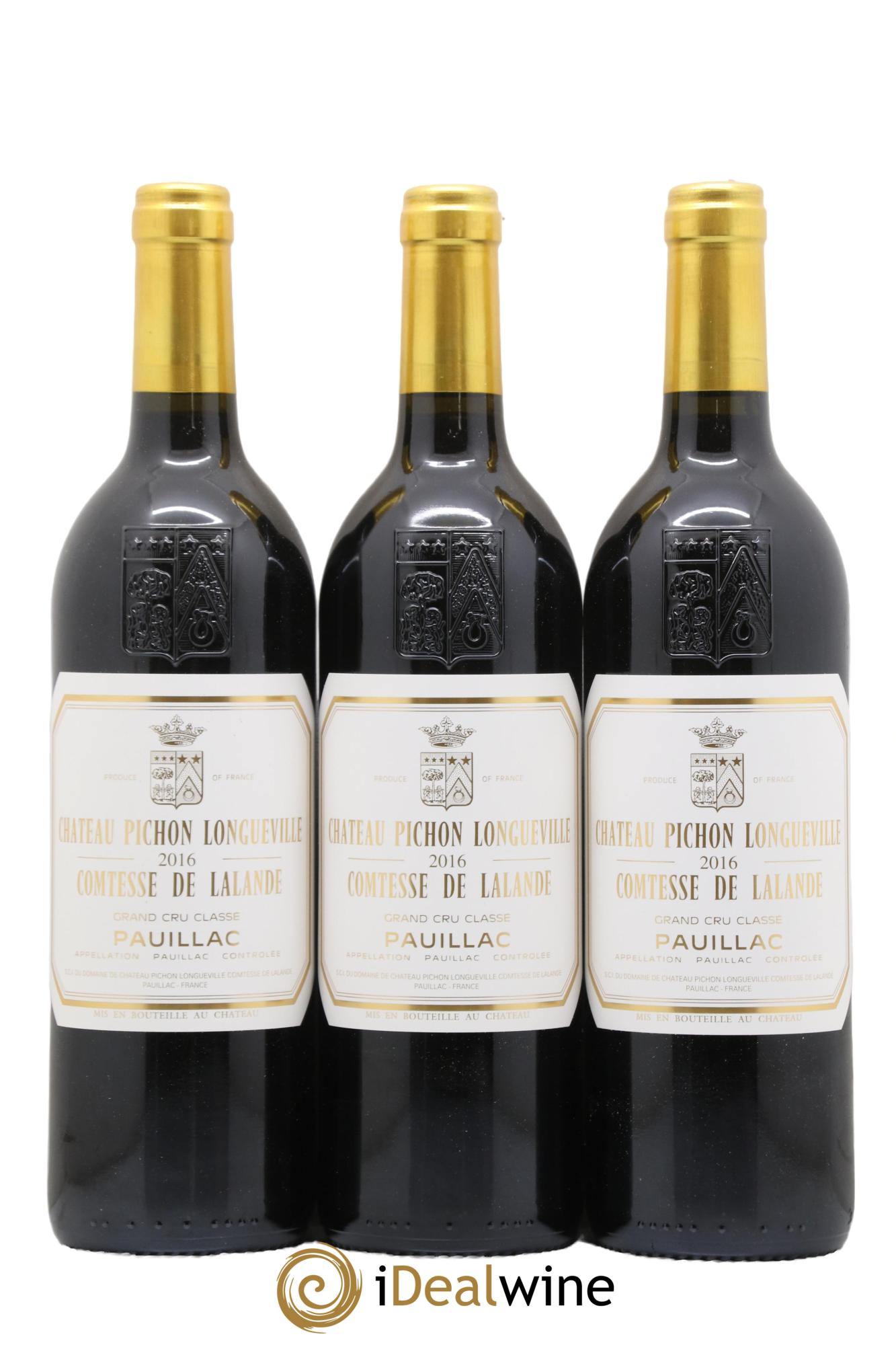 Château Pichon Longueville Comtesse de Lalande 2ème Grand Cru Classé 2016 - Lotto di 6 bottiglie - 3