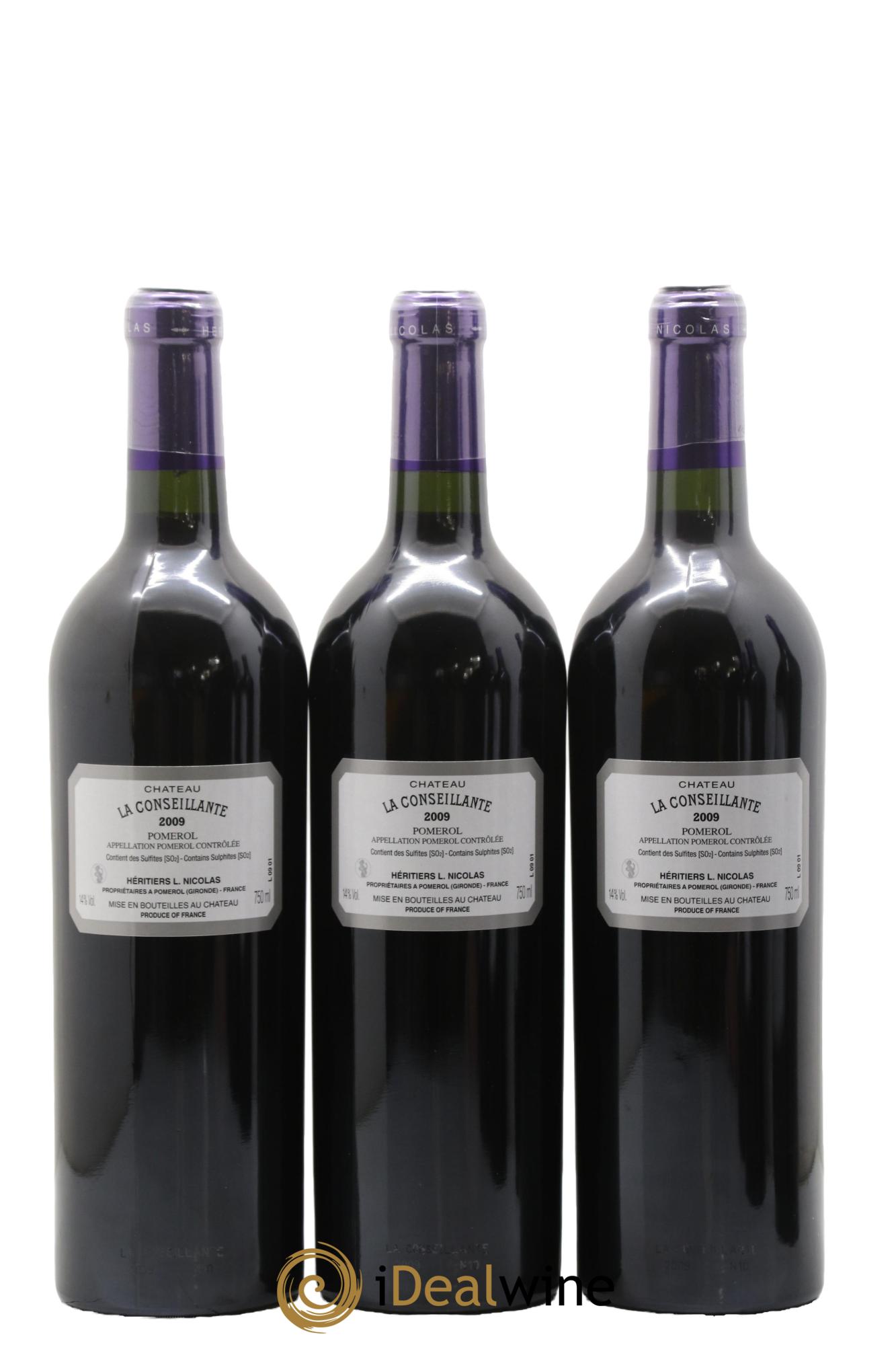 Château la Conseillante 2009 - Lot de 6 bouteilles - 2