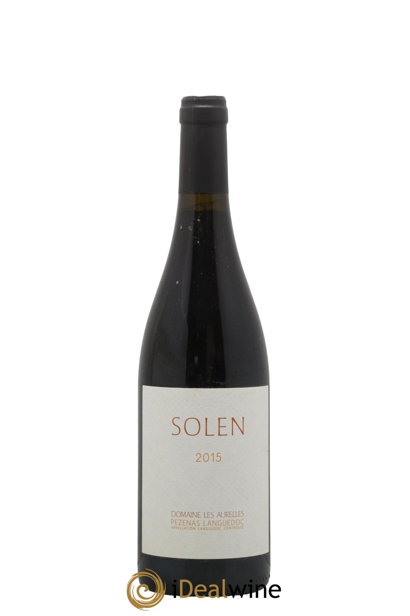 Languedoc Pézenas Solen Domaine les Aurelles 2015 - Lot de 1 bouteille - 0