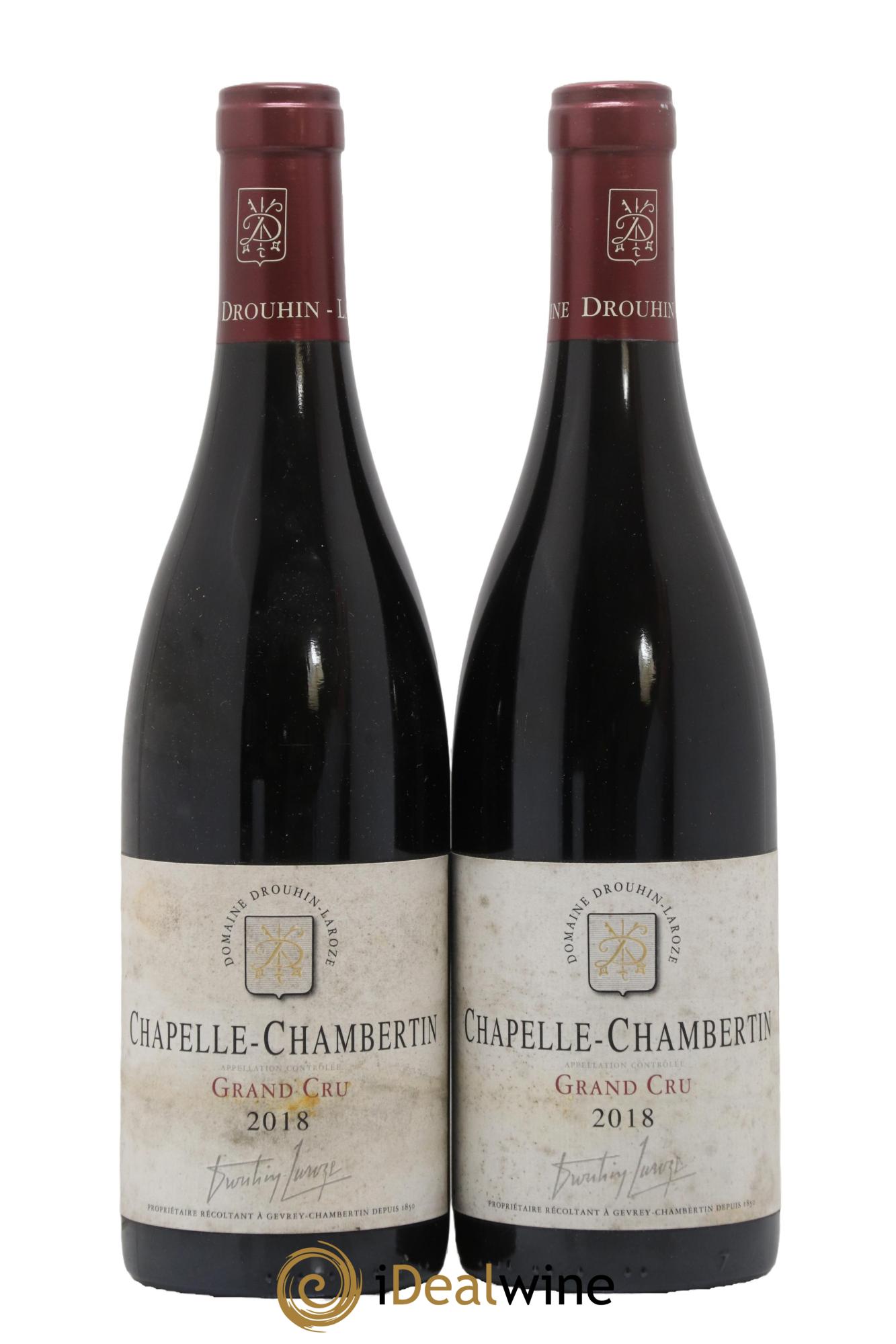 Chapelle-Chambertin Grand Cru Domaine Drouhin-Laroze 2018 - Lot de 2 bouteilles - 0