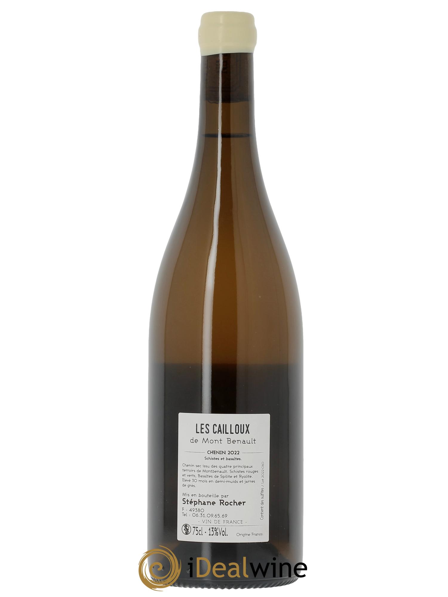 Vin de France Les Cailloux de Montbenault La Ferme du Mont Benault - Stéphane Rocher  2022 - Lot of 1 bottle - 1