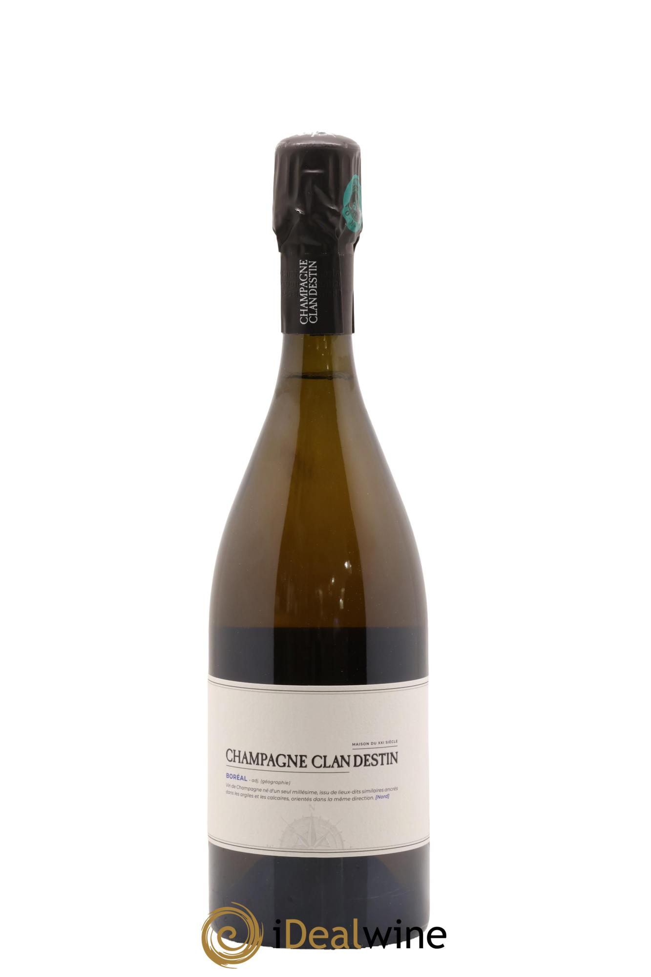 Boréal Brut Nature Clandestin 2022 - Lot de 1 bouteille - 0