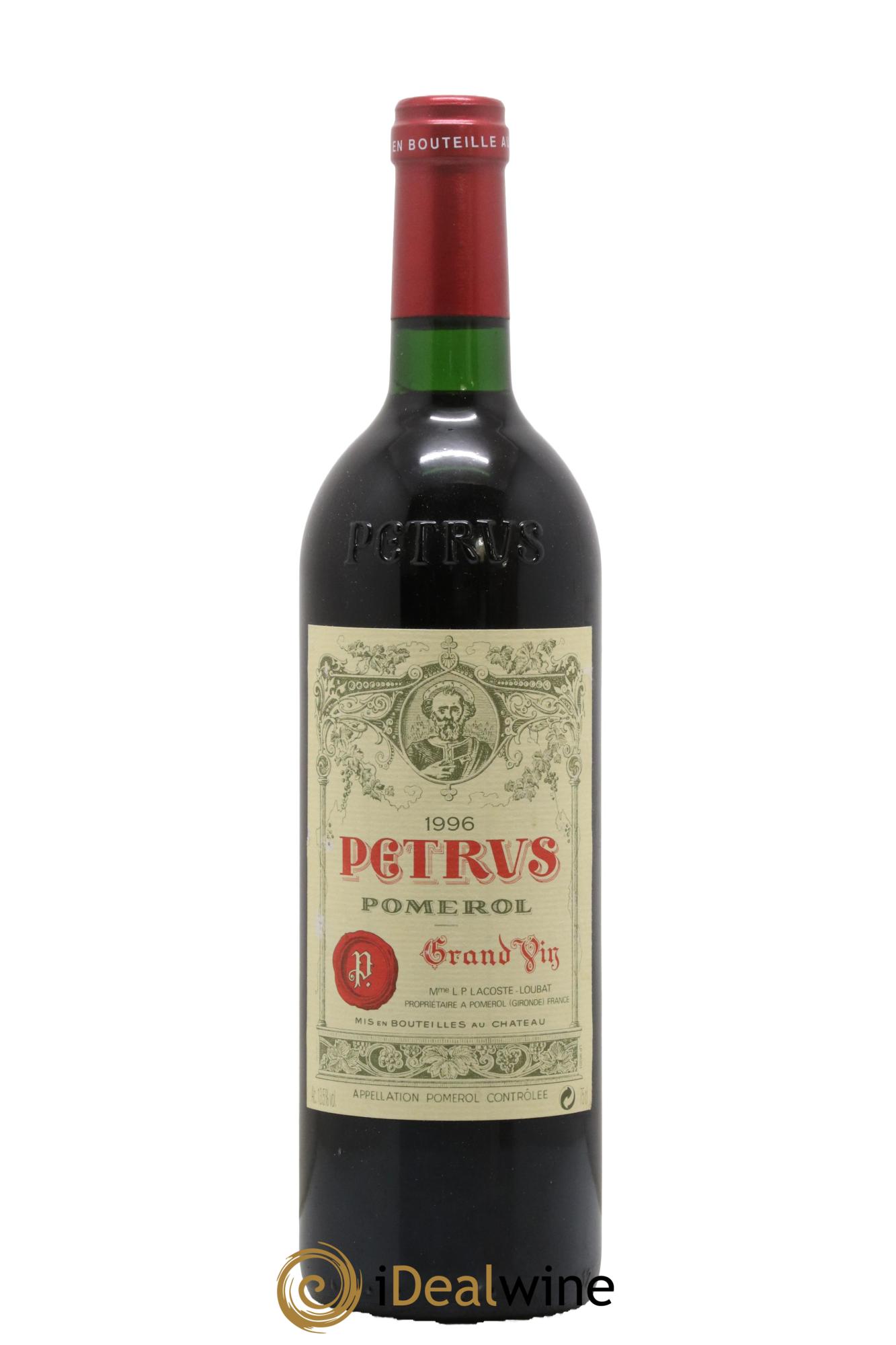 Petrus 1996 - Lotto di 1 bottiglia - 0