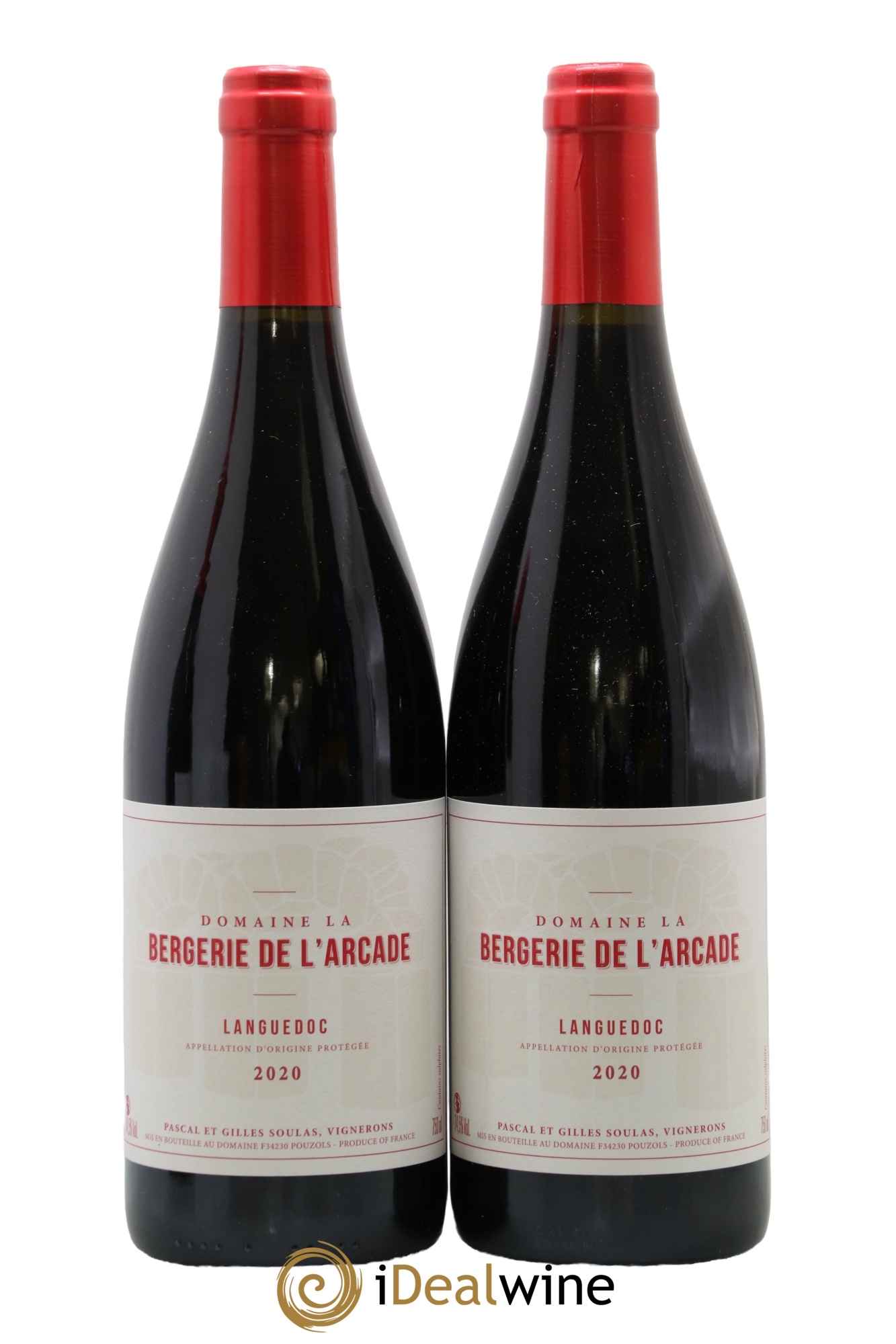 Languedoc La Bergerie de l'Arcade (Domaine) 2020 - Lot de 2 bouteilles - 0