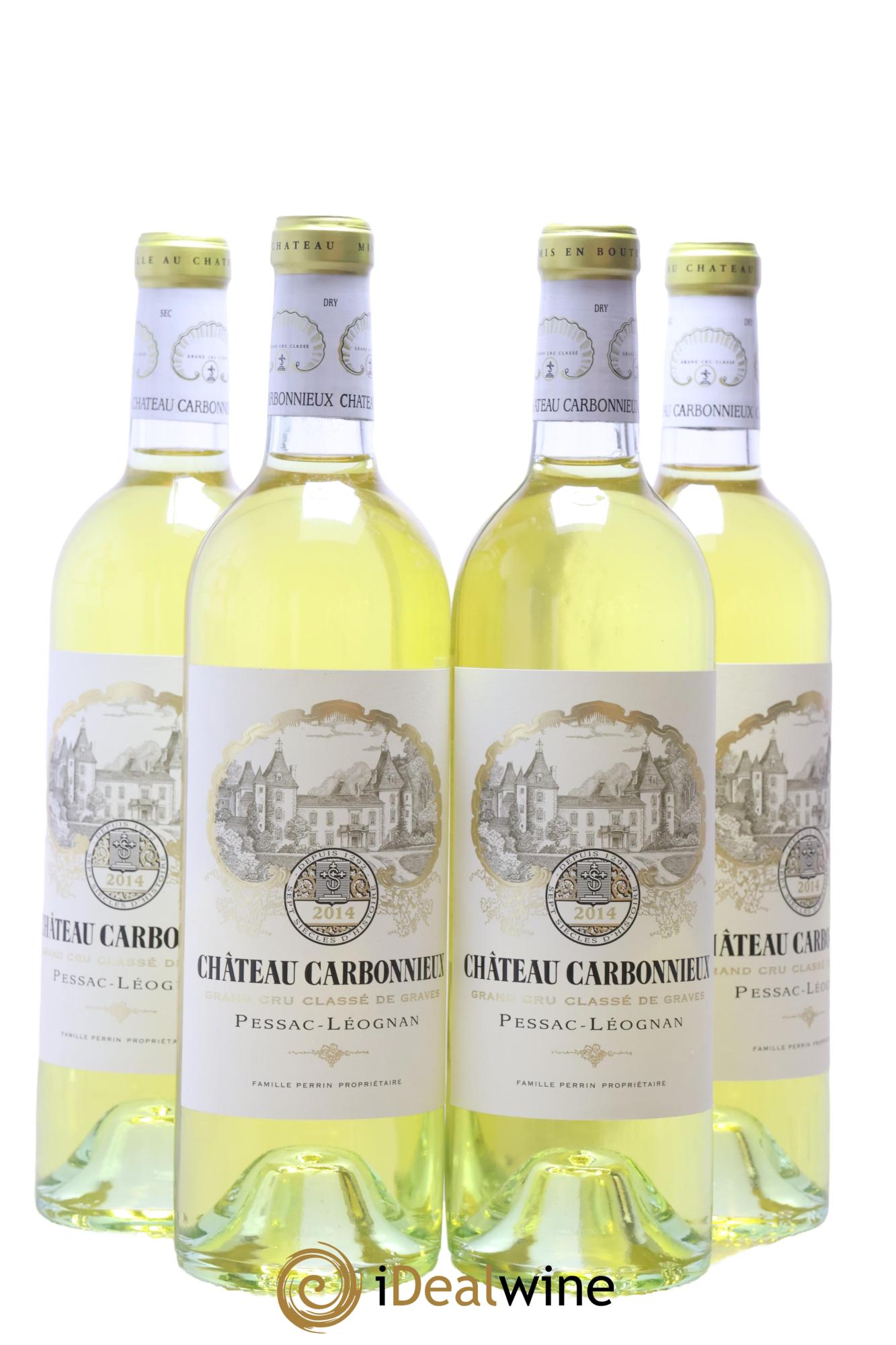 Château Carbonnieux Cru Classé de Graves 2014 - Lot de 4 bouteilles - 0