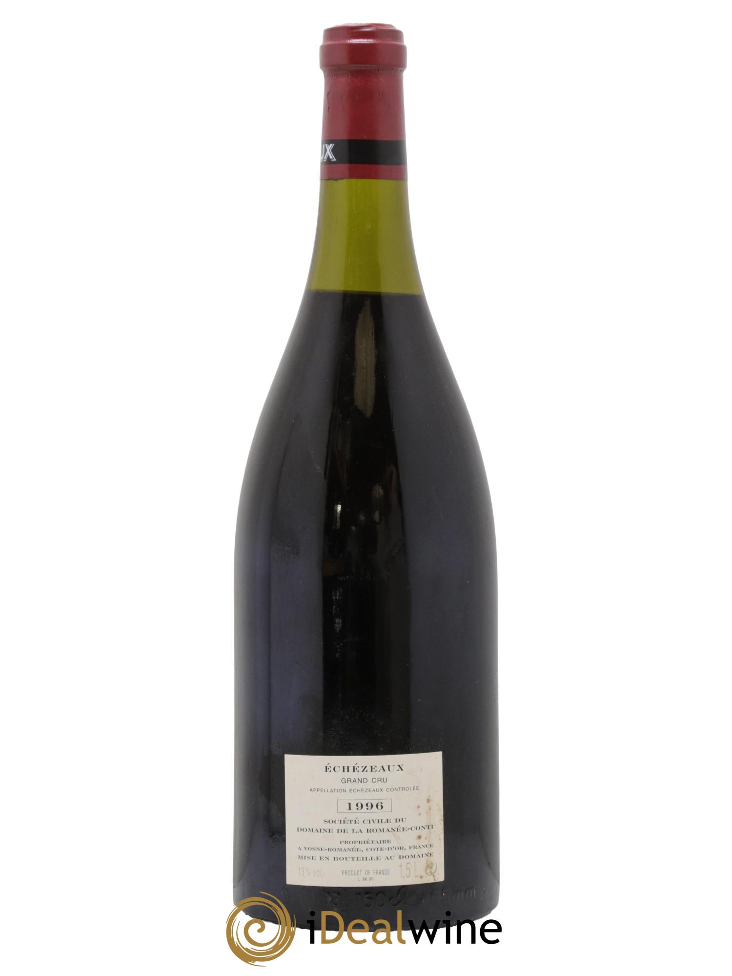 Echezeaux Grand Cru Domaine de la Romanée-Conti 1996 - Lot de 1 magnum - 2