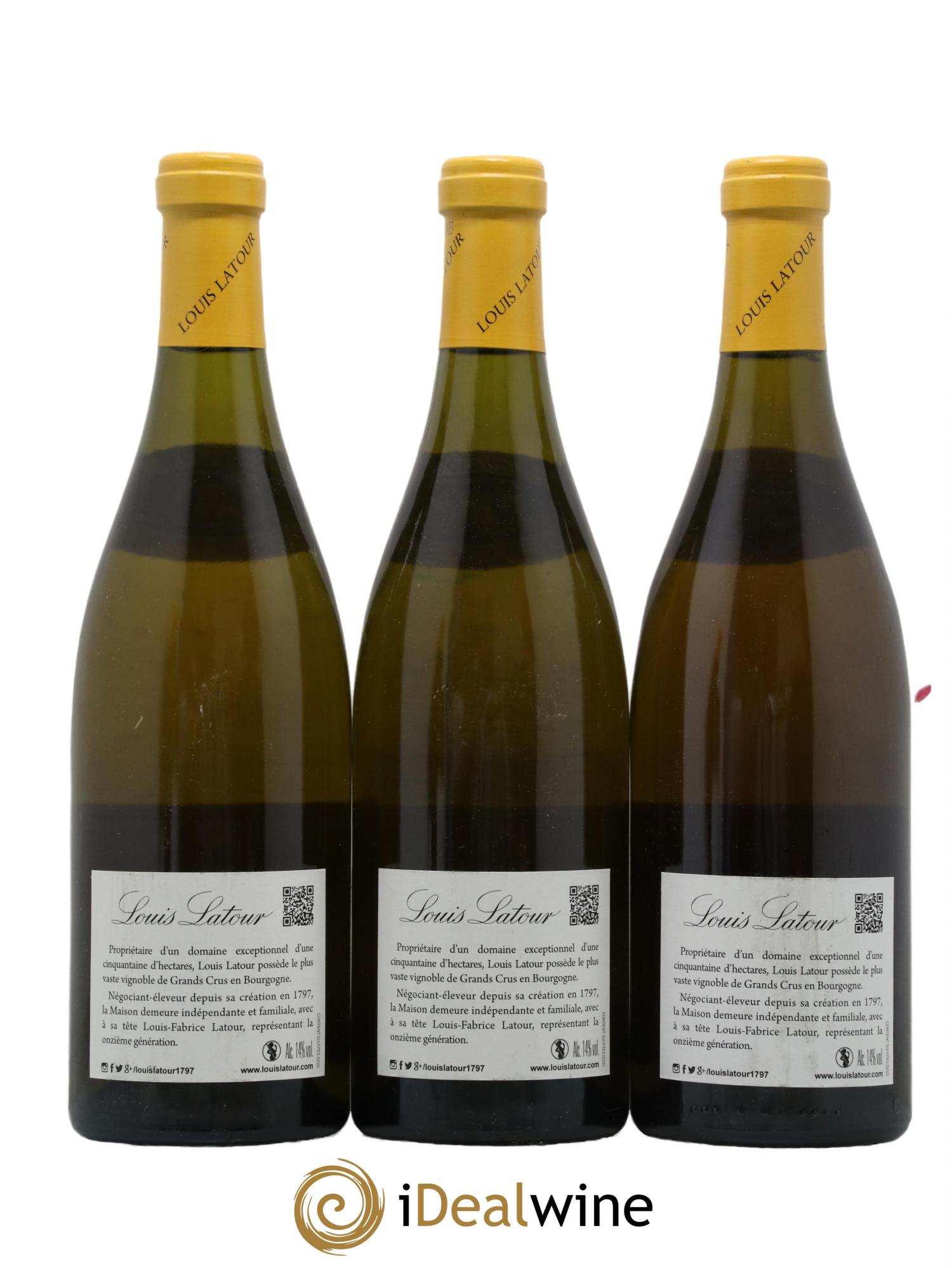 Bienvenues-Bâtard-Montrachet Grand Cru Louis Latour 2011 - Lot de 3 bouteilles - 1