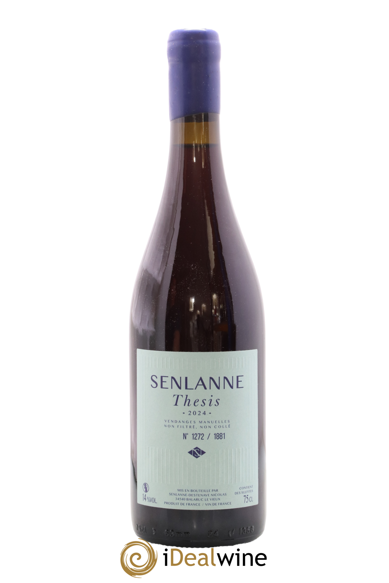 Languedoc Cuvée Thesis Senlanne 2024 - Lot of 1 bottle - 0