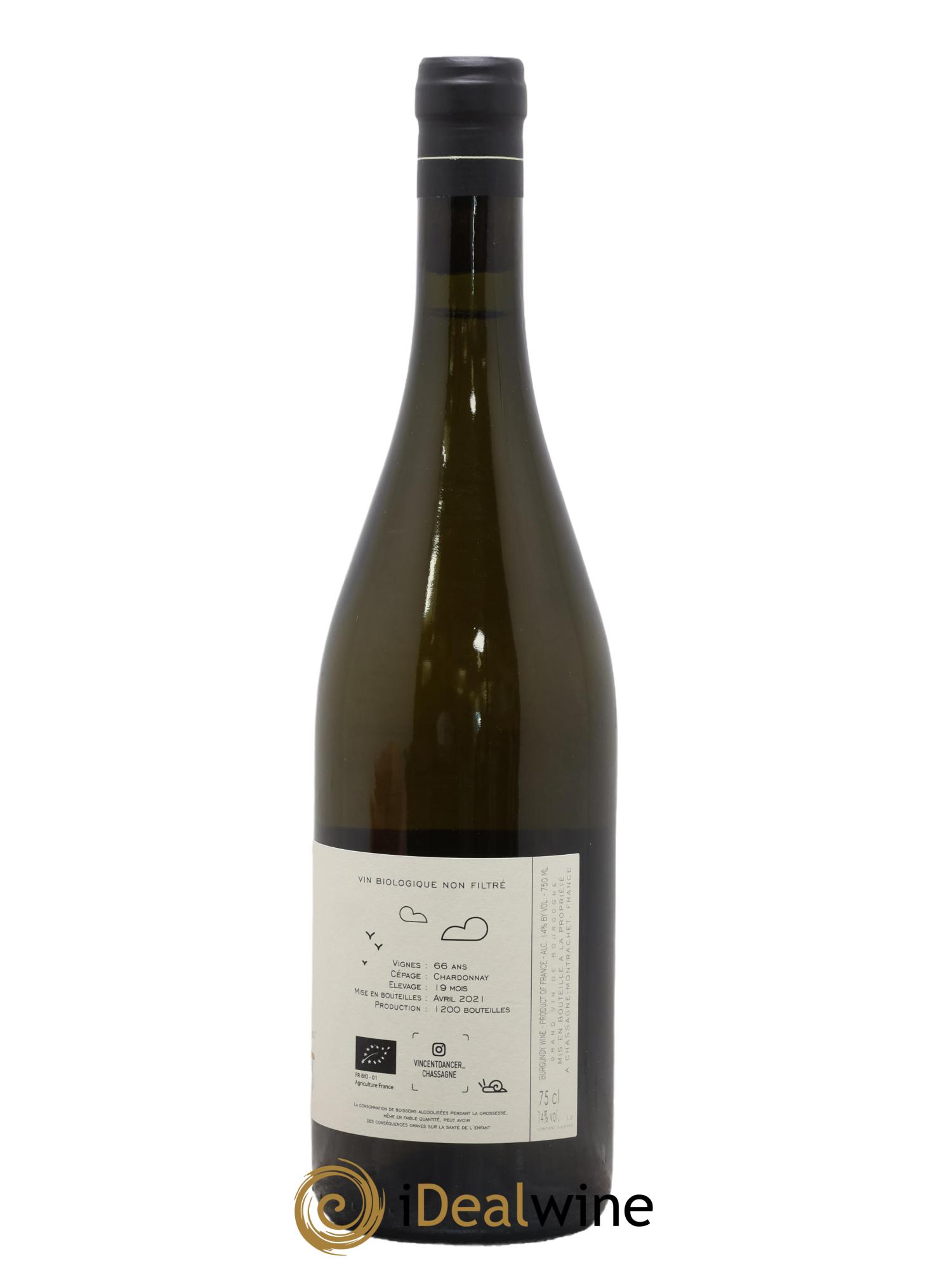 Chassagne-Montrachet 1er Cru (Morgeot) Tête du Clos Vincent Dancer 2019 - Lot de 1 bouteille - 1
