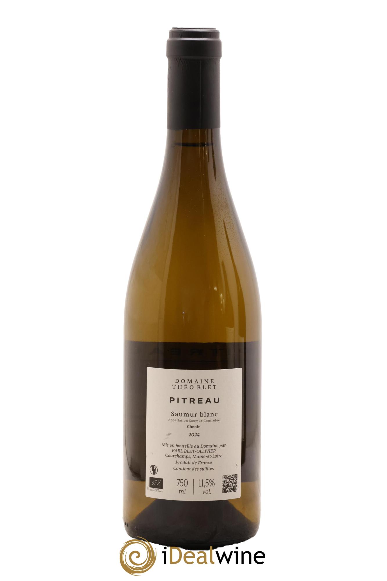Saumur Pitreau Theo Blet 2024 - Lot de 1 bouteille - 1