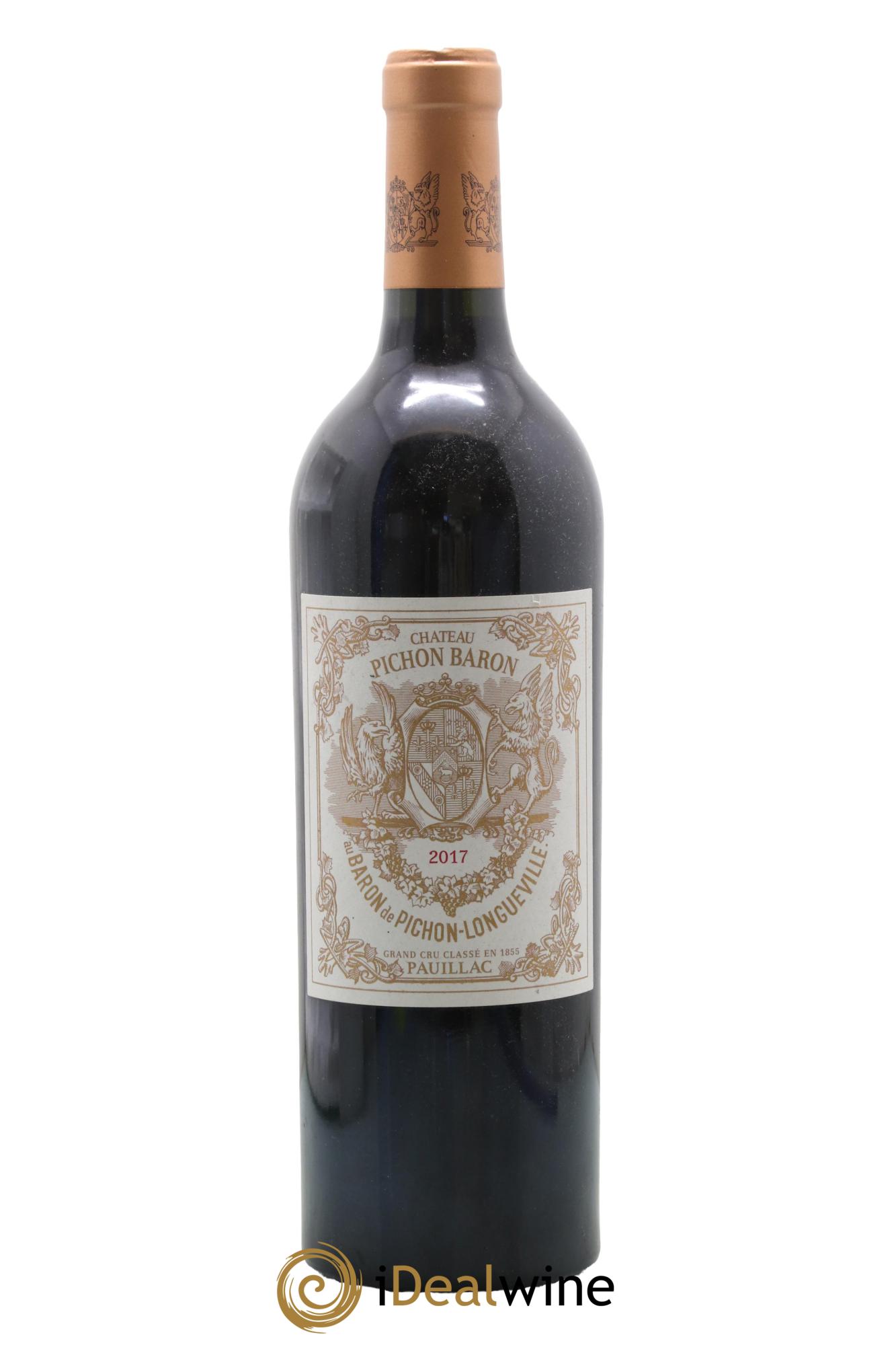 Pichon Longueville Baron 2ème Grand Cru Classé 2017 - Lot de 1 bouteille - 0