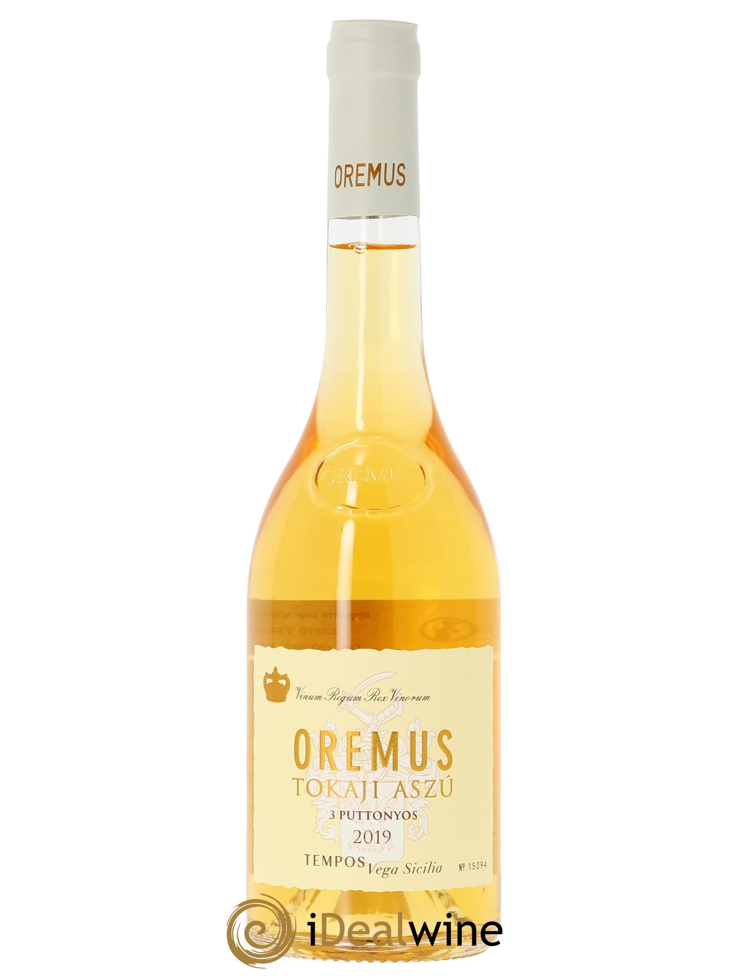 Tokaj Aszu 3 Puttonyos Oremus by Vega Sicilia 2019 - Lotto di 1 bottiglia - 0