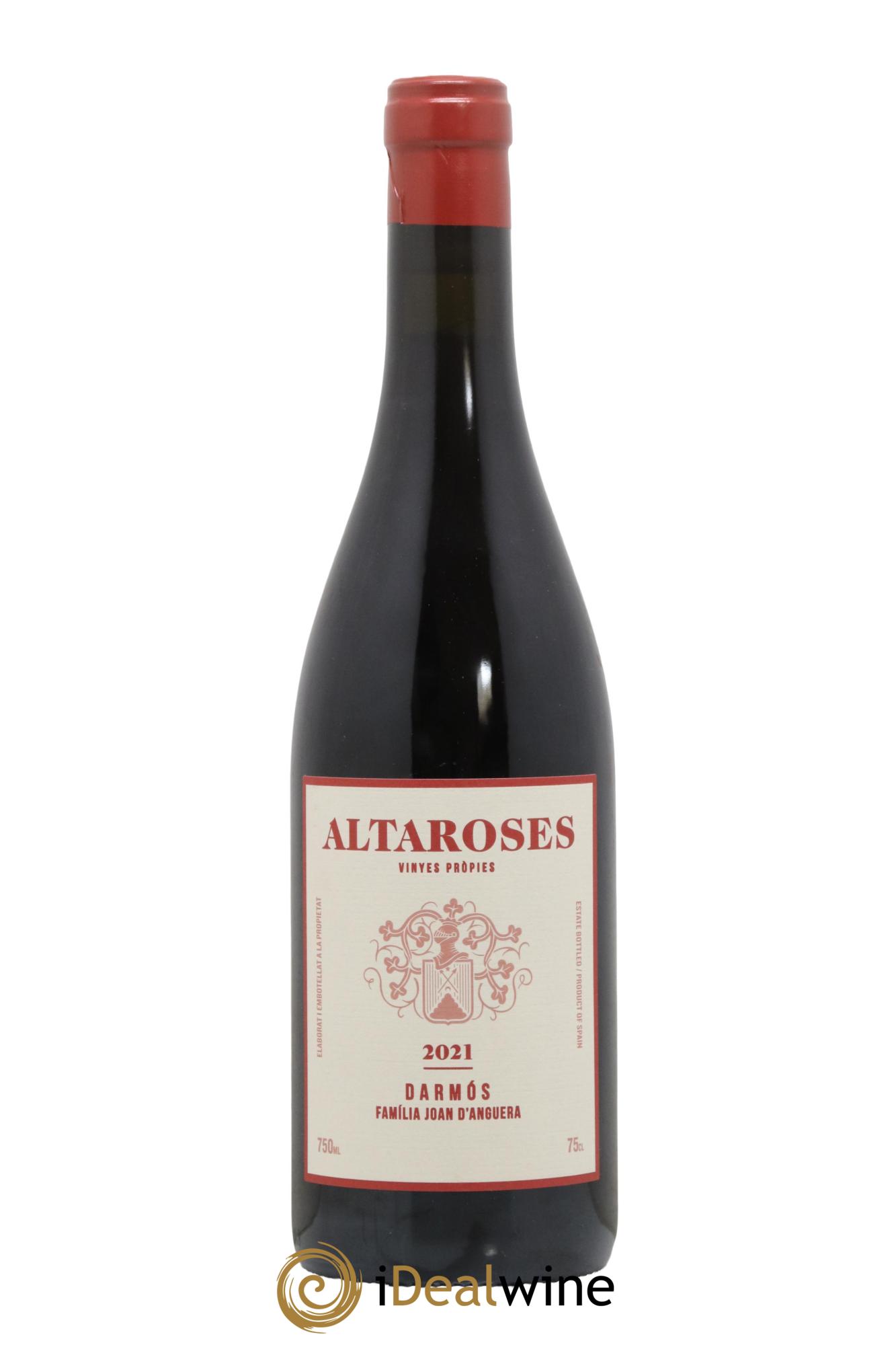 Montsant DO Altaroses Cellers Joan d Anguera 2021 - Lot de 1 bouteille - 0