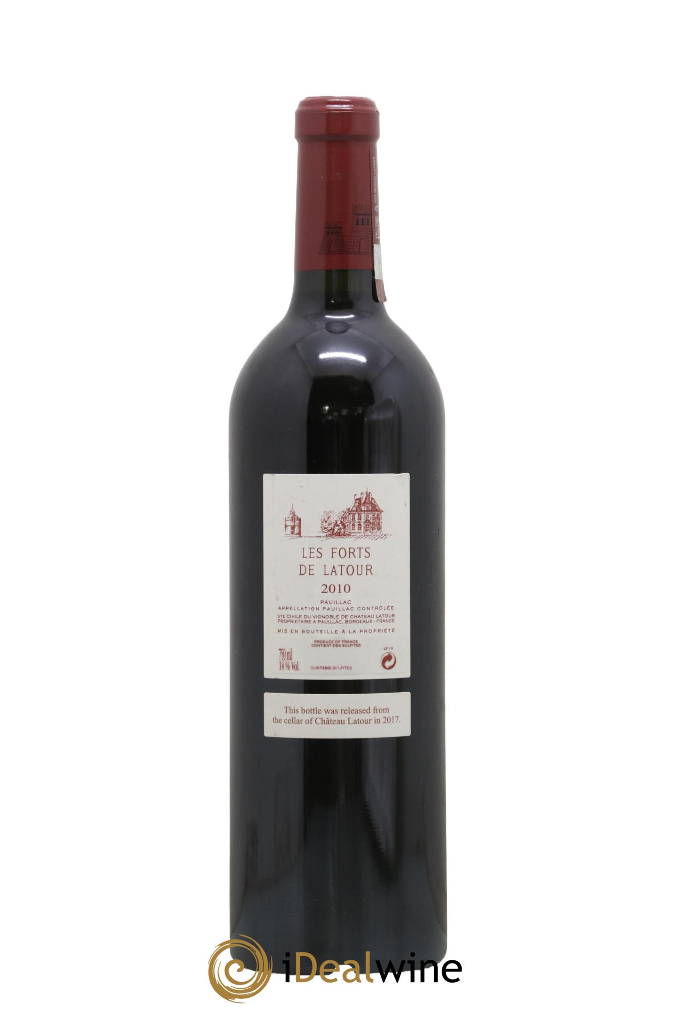 Les Forts de Latour Second Vin 2010 - Lot of 1 bottle - 1