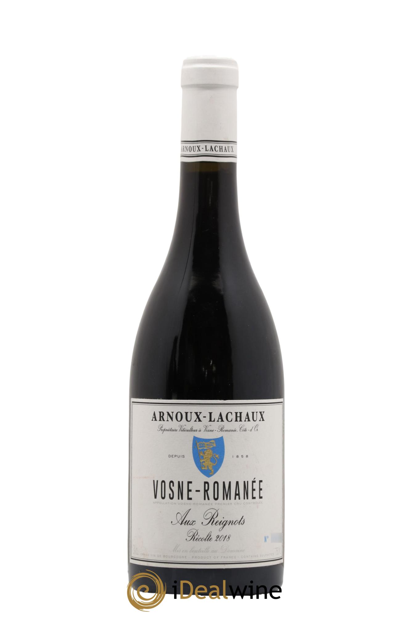 Vosne-Romanée 1er Cru Aux Reignots Arnoux-Lachaux (Domaine) 2018 - Lot de 1 bouteille - 0