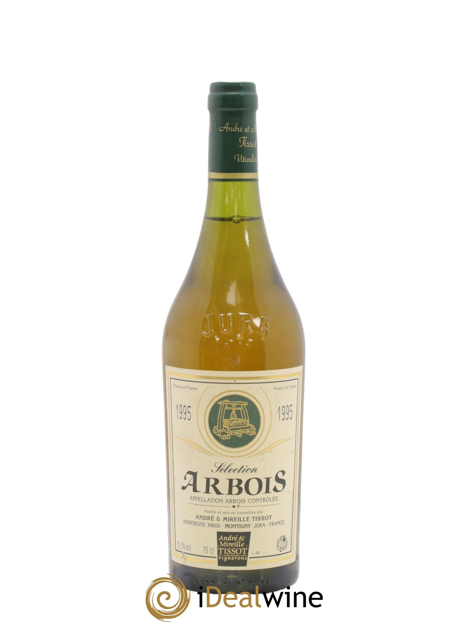 Arbois Sélection André et Mireille Tissot 1995 - Lot de 1 bouteille - 0