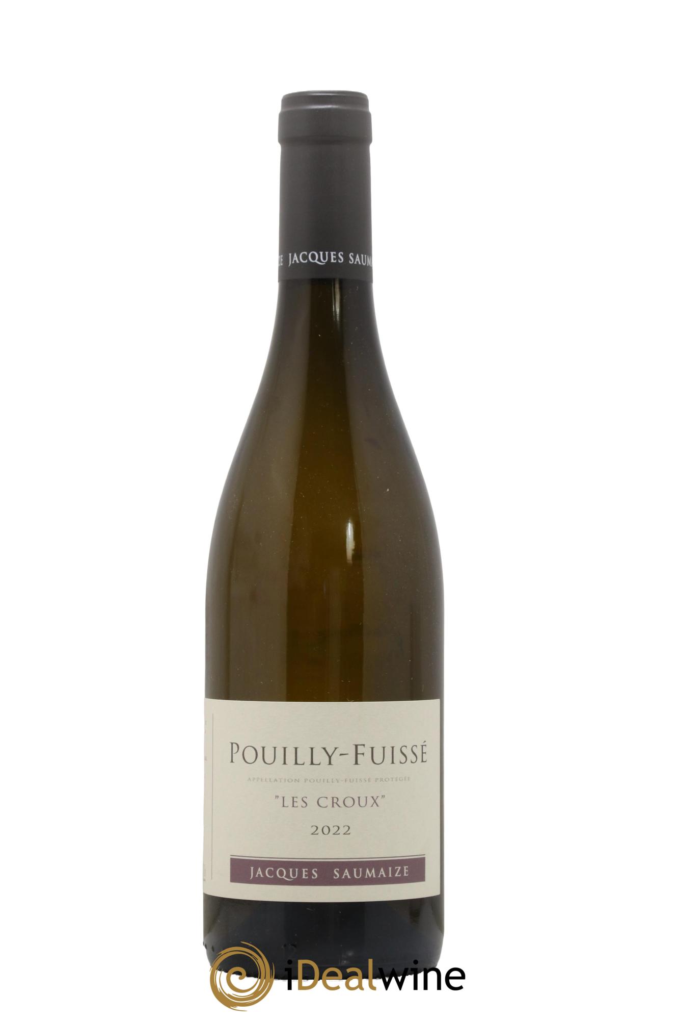 Pouilly-Fuissé Jacques Saumaize Les Croux 2022 - Lot de 1 bouteille - 0