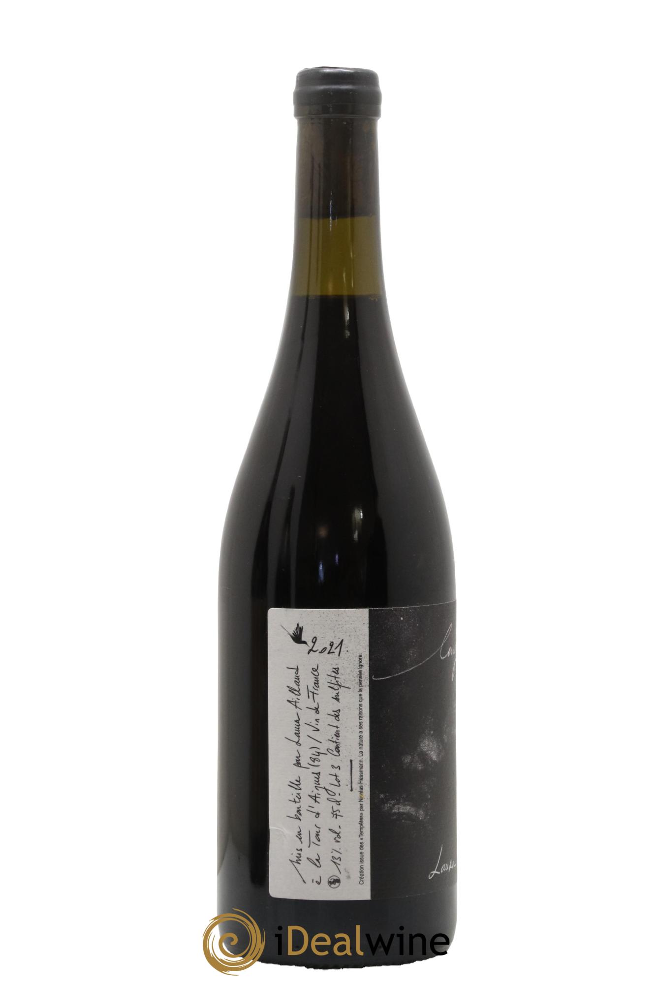 Vin de France Long courrier Laura Aillaud 2021 - Lot de 1 bouteille - 1