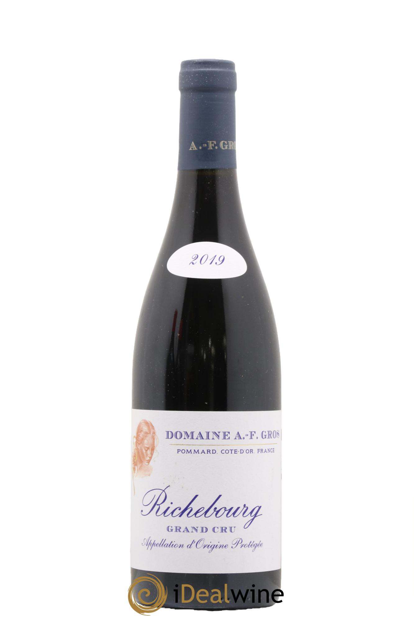 Richebourg Grand Cru A.-F. Gros 2019 - Lot de 1 bouteille - 1