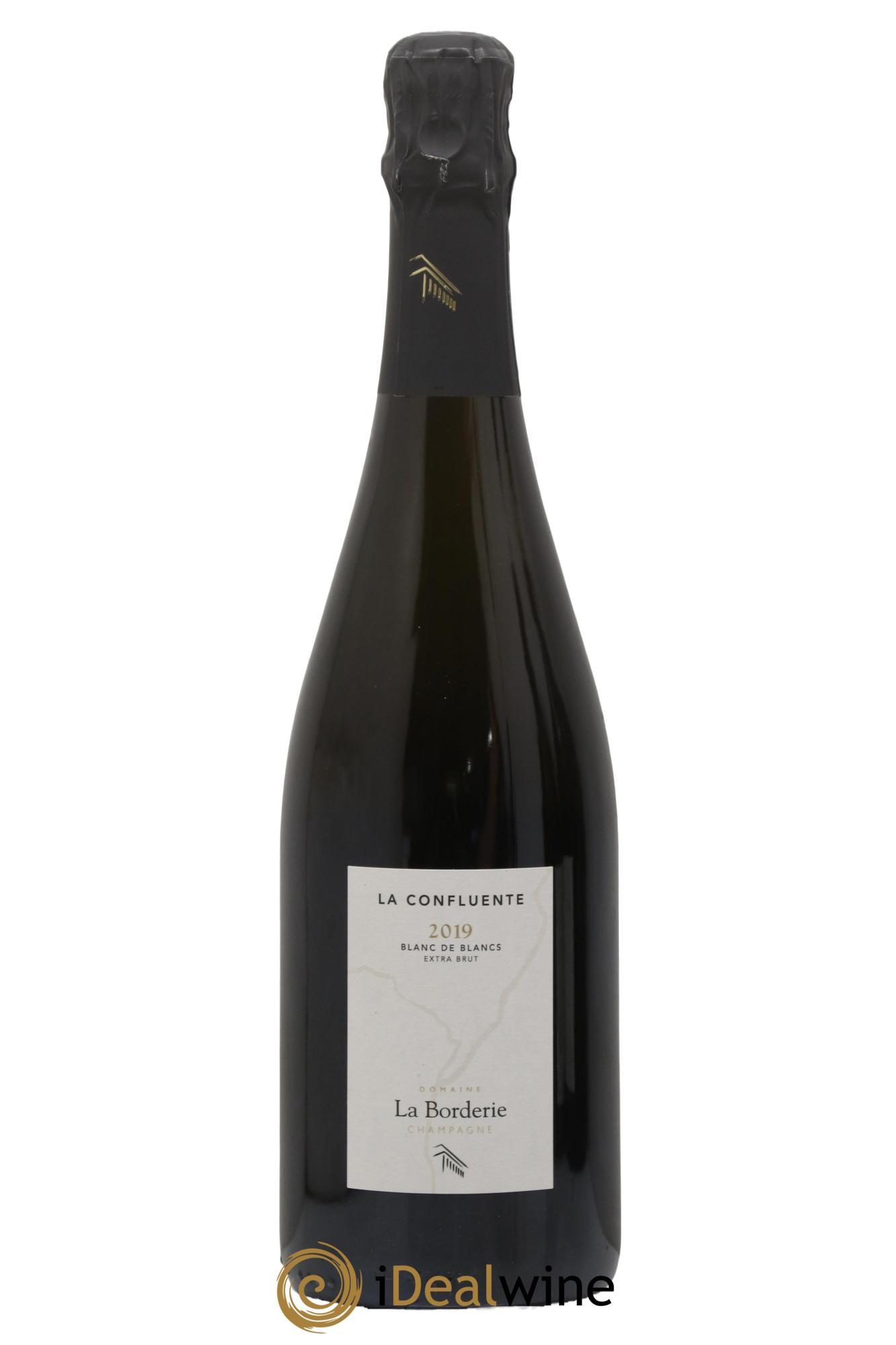 Champagne Extra-Brut Blanc de Blancs La Confluente La Borderie 2019 - Lot de 1 bouteille - 0