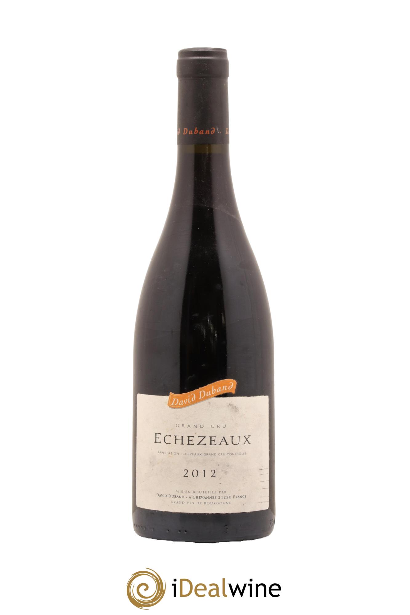 Echezeaux Grand Cru David Duband (Domaine) 2012 - Lot de 1 bouteille - 0
