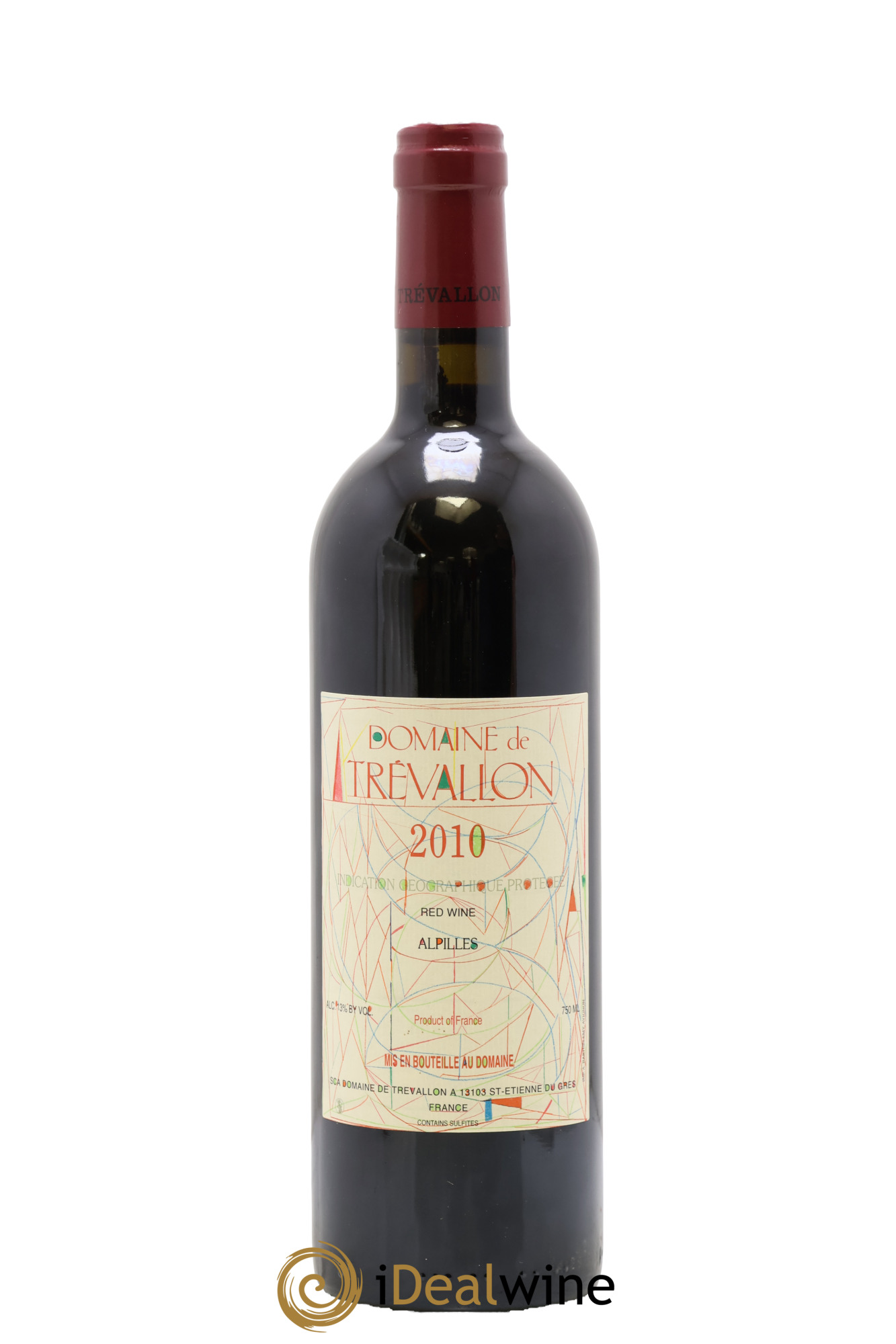 Alpilles Trévallon (Domaine de) Eloi Dürrbach 2010 - Lot de 1 bouteille - 0