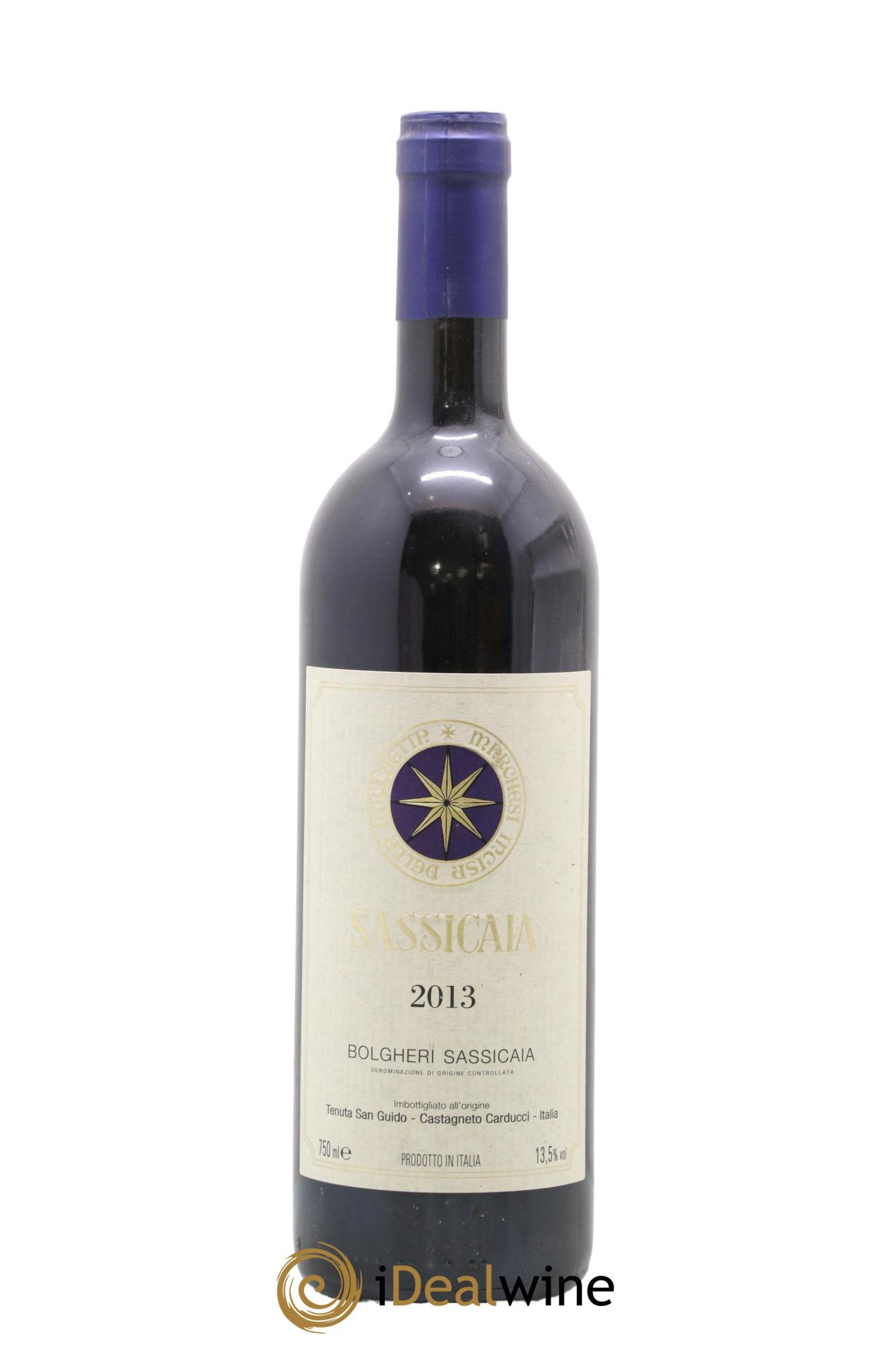 Bolgheri DOC Sassicaia Tenuta San Guido 2013 - Lot de 1 bouteille - 0