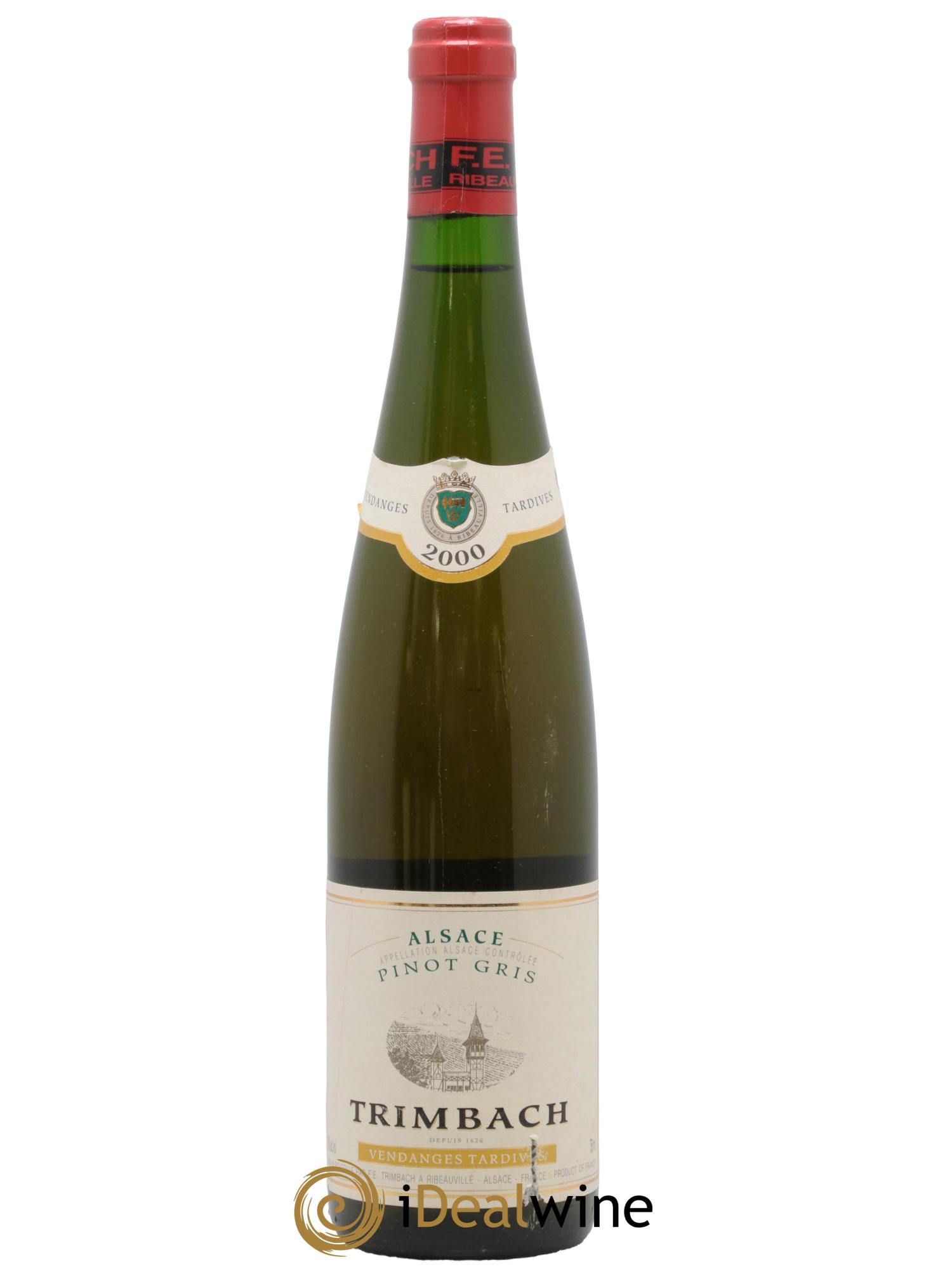 Alsace Pinot Gris Vendanges Tardives Trimbach (Domaine) 2000 - Lotto di 1 bottiglia - 0