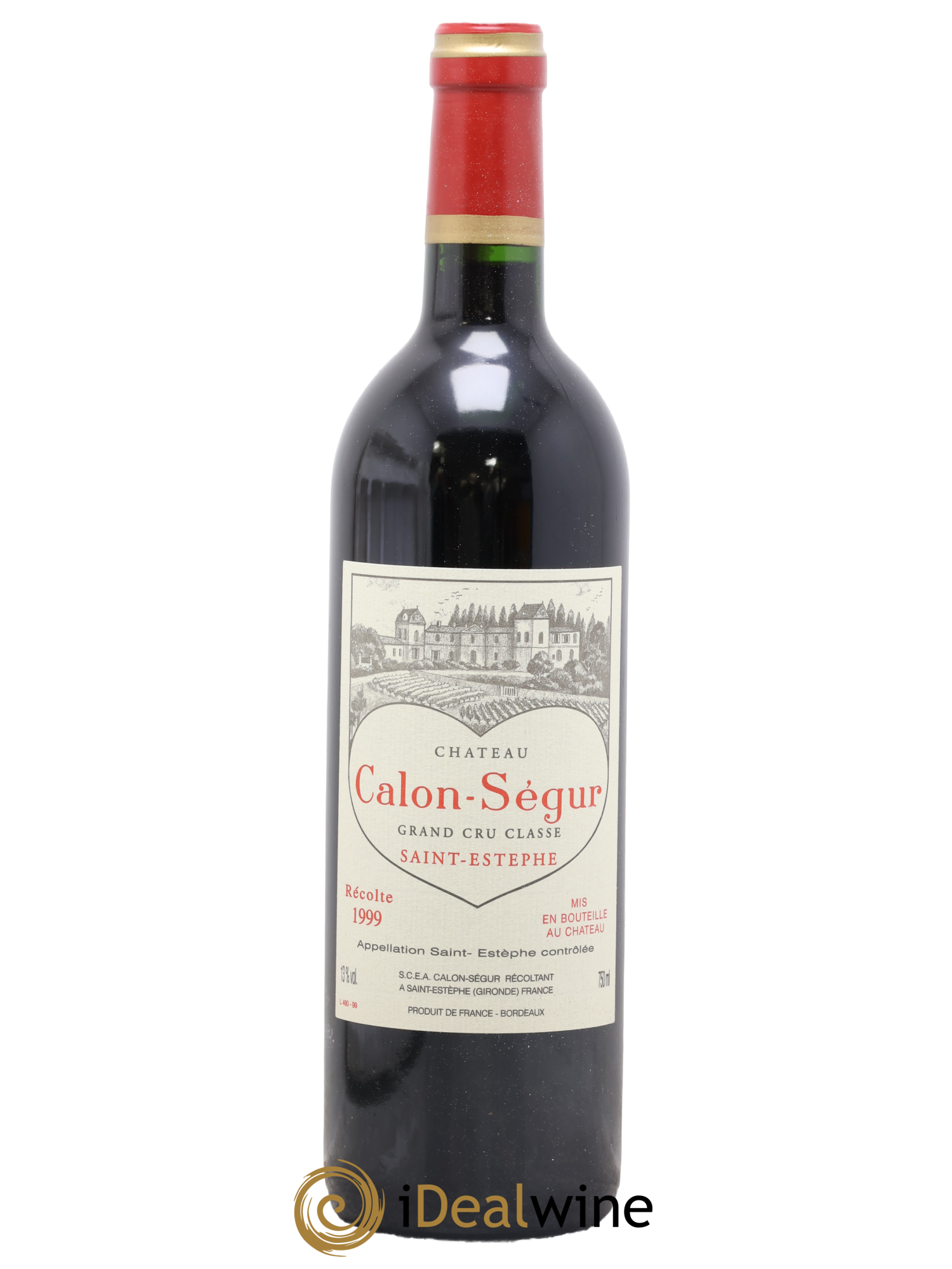 Château Calon Ségur 3ème Grand Cru Classé 1999 - Lot de 1 bouteille - 0