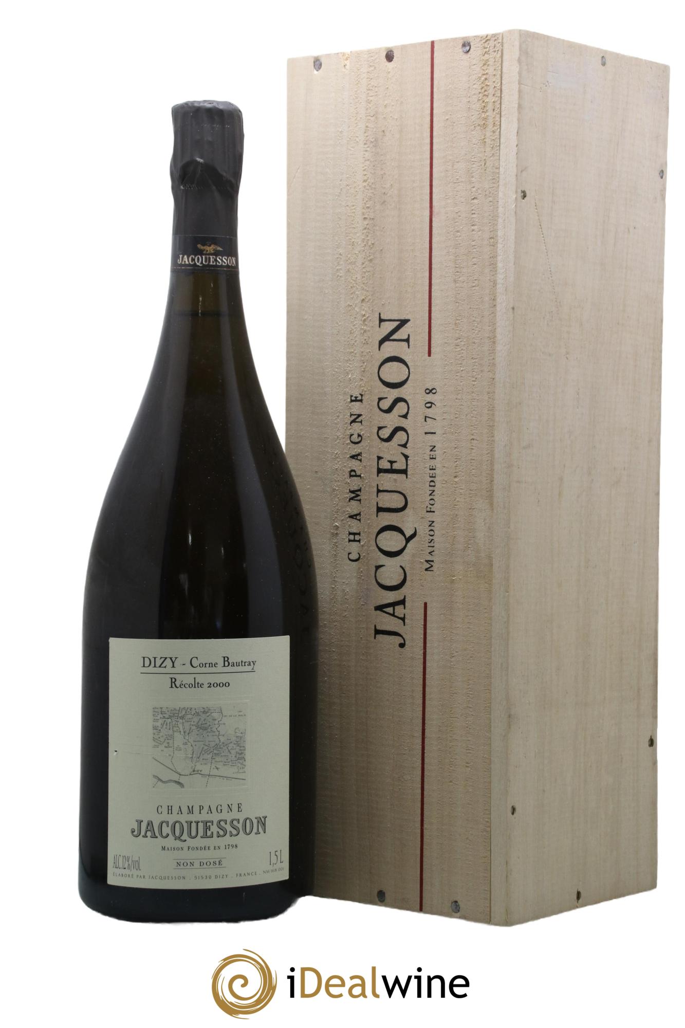 Dizy Corne Bautray Extra-Brut Jacquesson 2000 - Lot de 1 magnum - 0